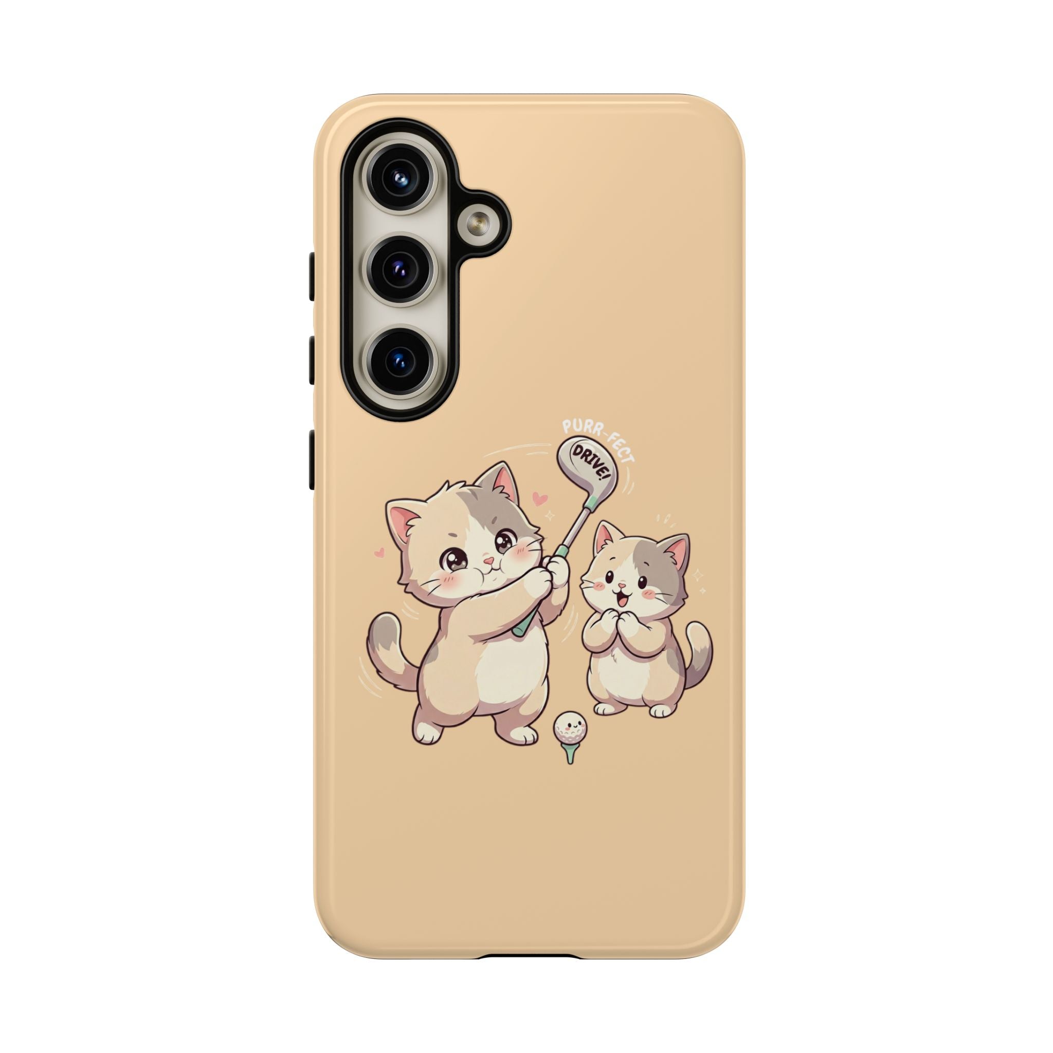 Kawaii Chubby Kittens Golf