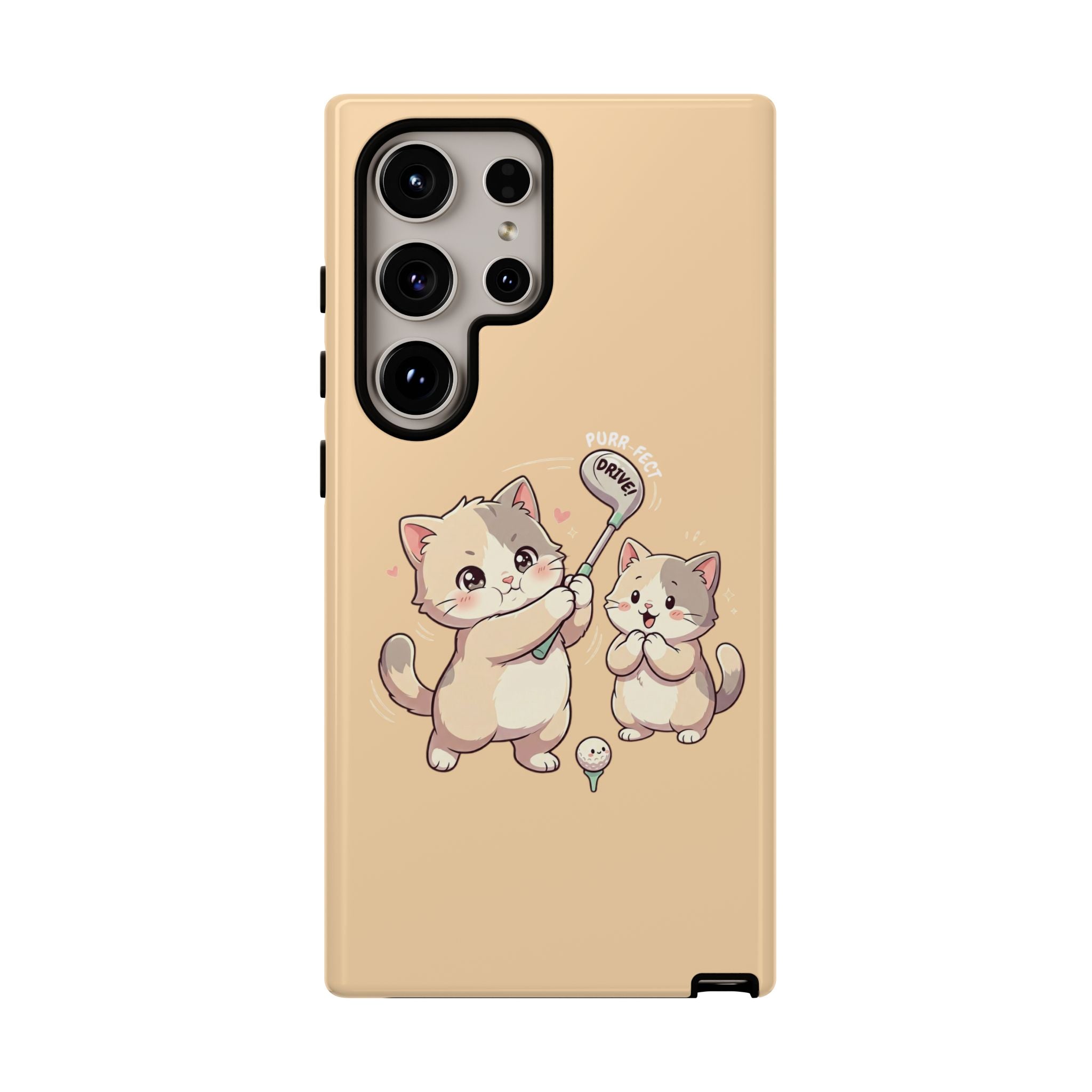 Kawaii Chubby Kittens Golf