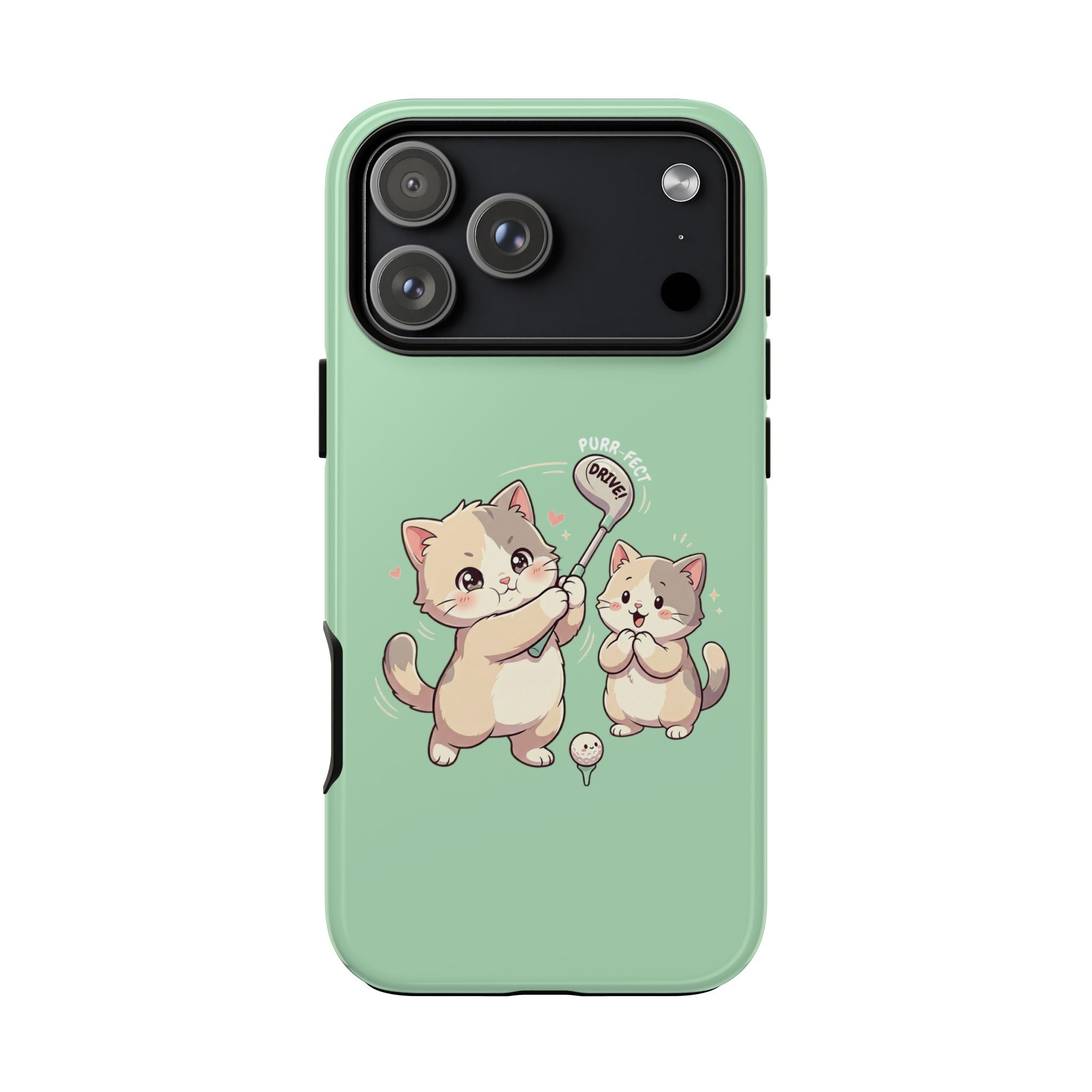Kawaii Chubby Kittens Golf