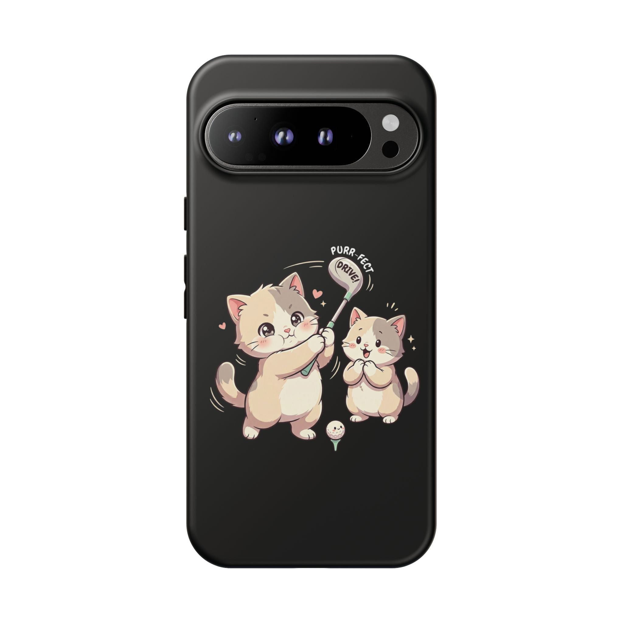 Kawaii Chubby Kittens Golf