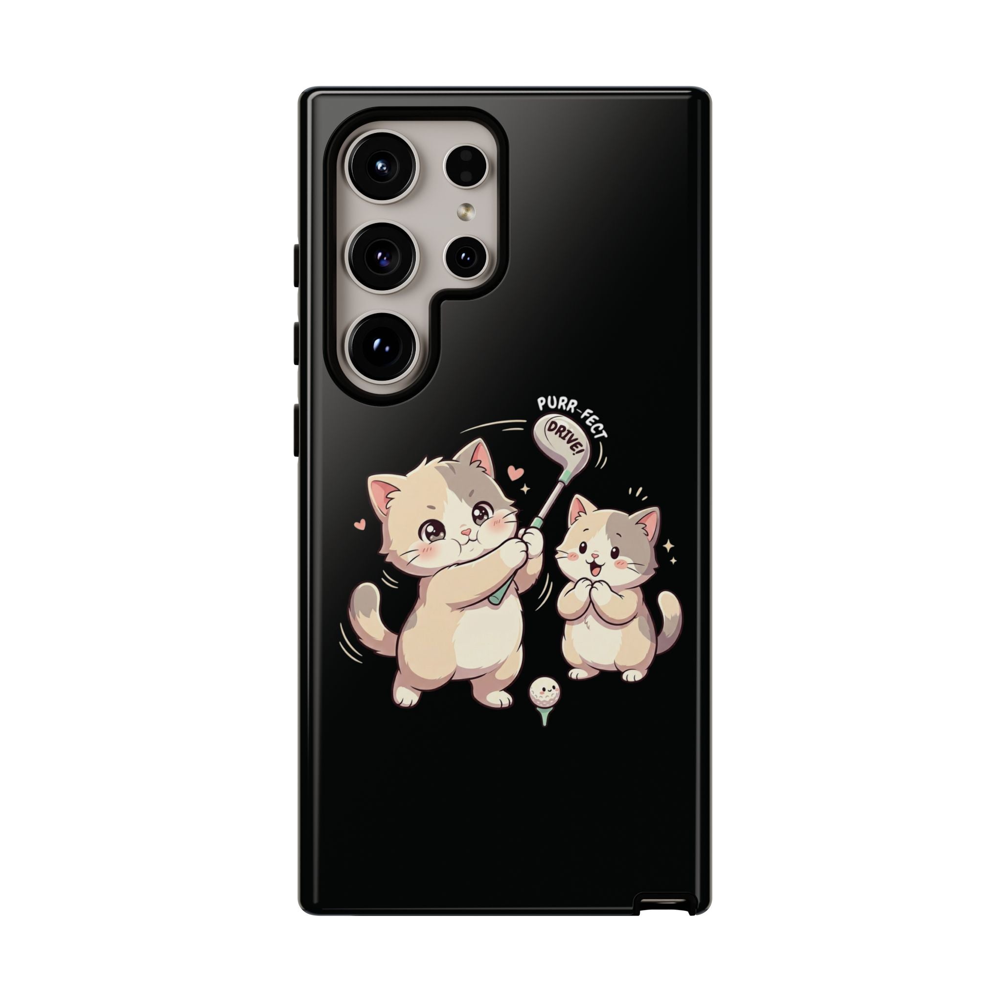 Kawaii Chubby Kittens Golf