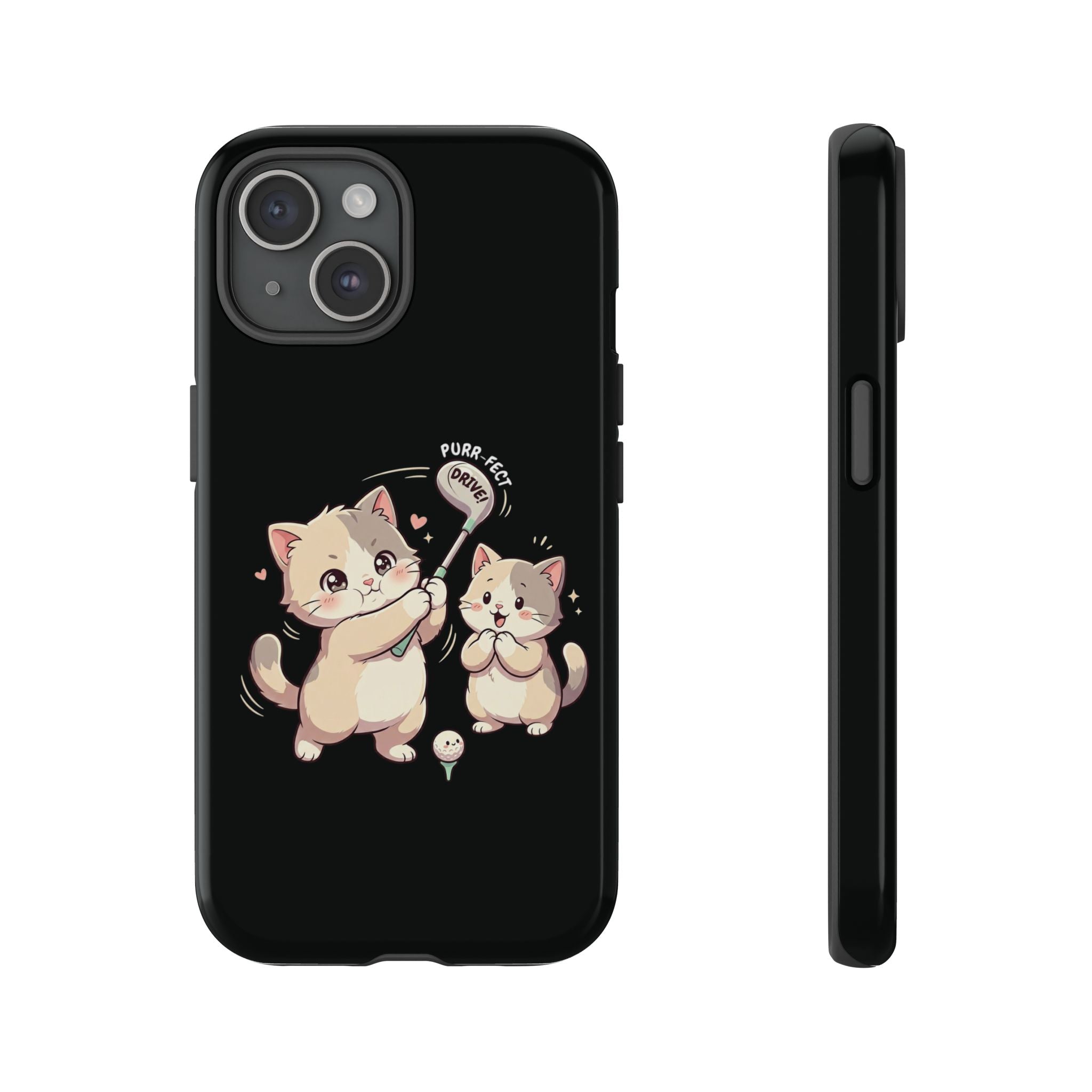 Kawaii Chubby Kittens Golf