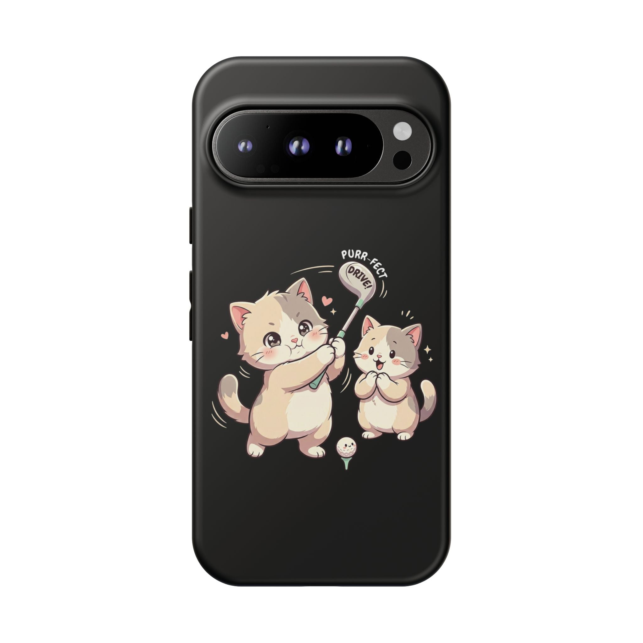 Kawaii Chubby Kittens Golf