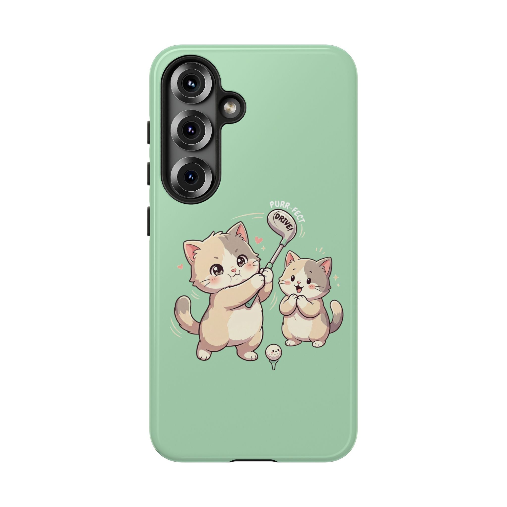 Kawaii Chubby Kittens Golf