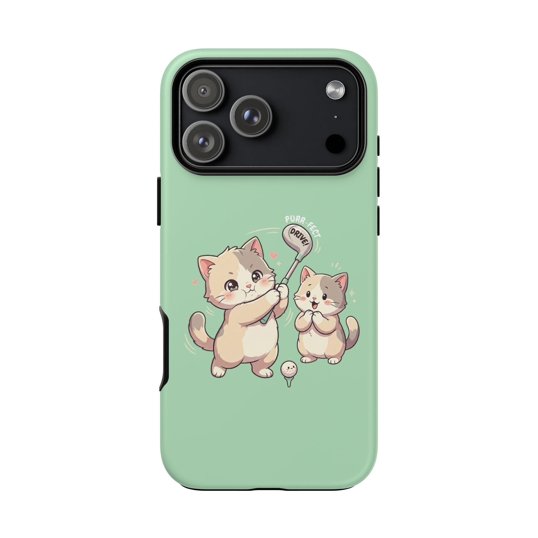 Kawaii Chubby Kittens Golf