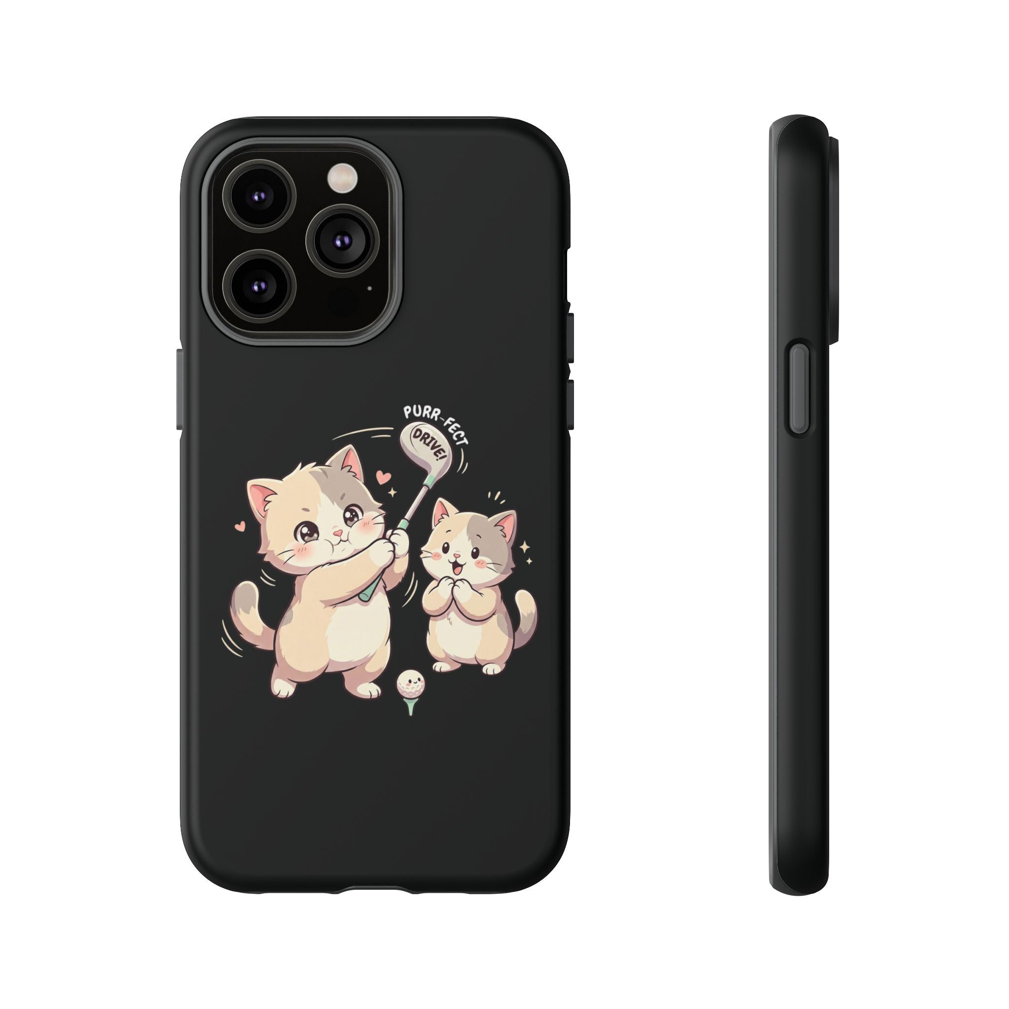 Kawaii Chubby Kittens Golf