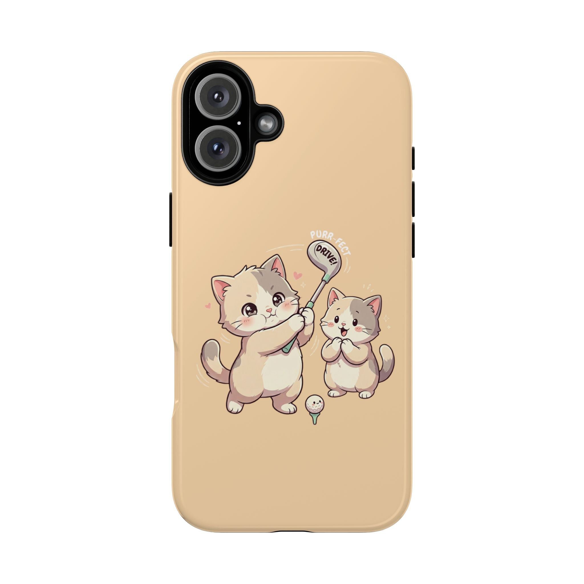 Kawaii Chubby Kittens Golf