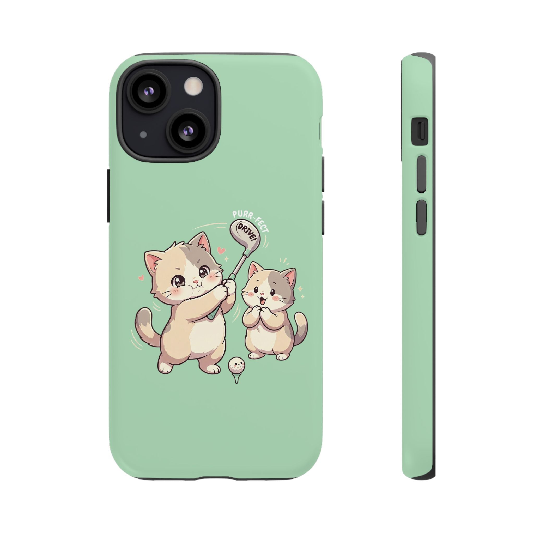 Kawaii Chubby Kittens Golf