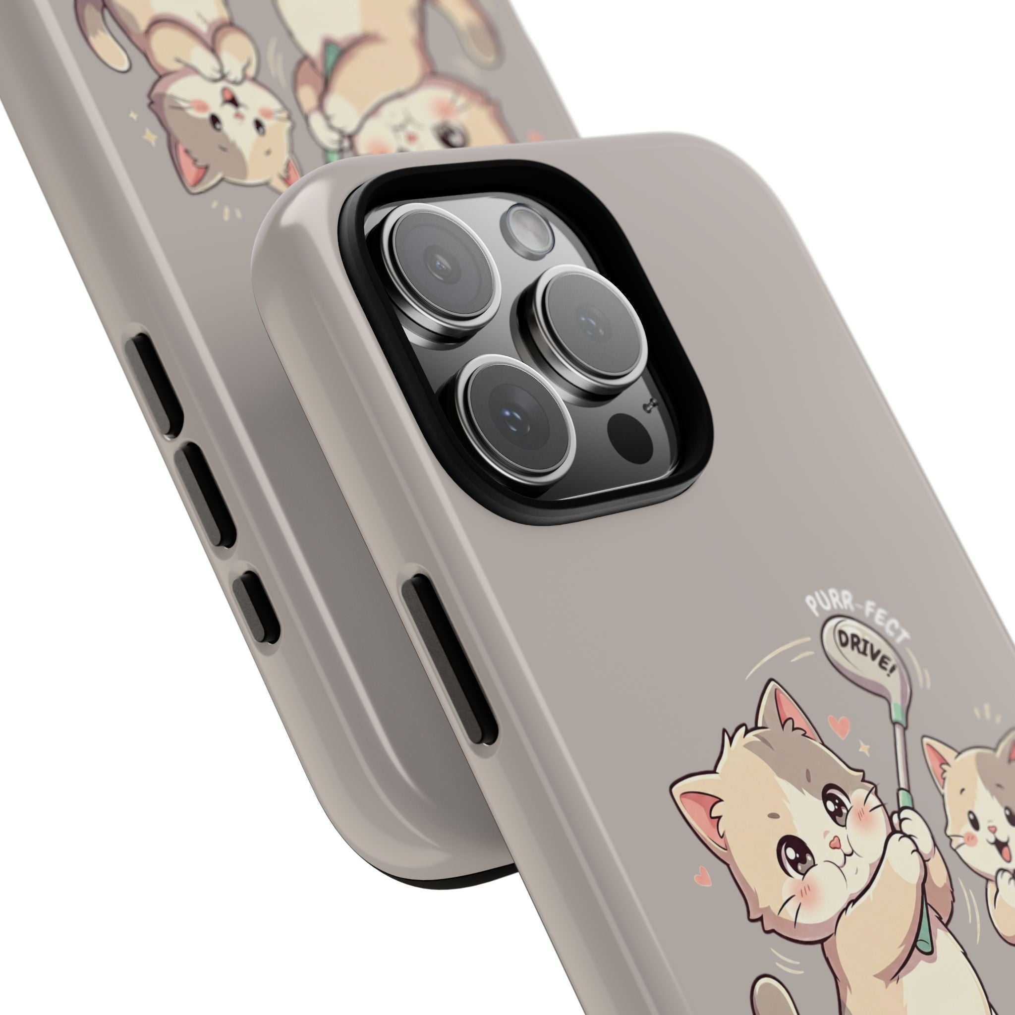 Kawaii Chubby Kittens Golf
