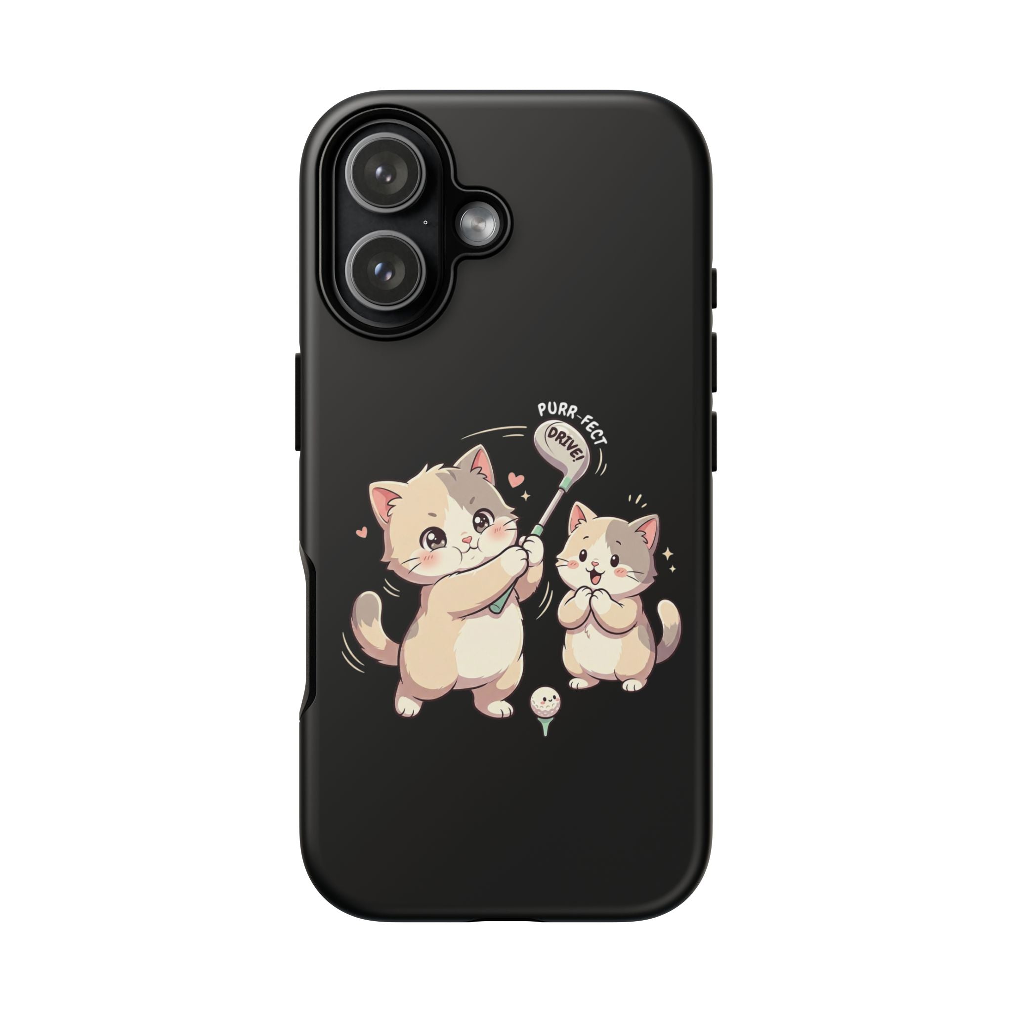 Kawaii Chubby Kittens Golf