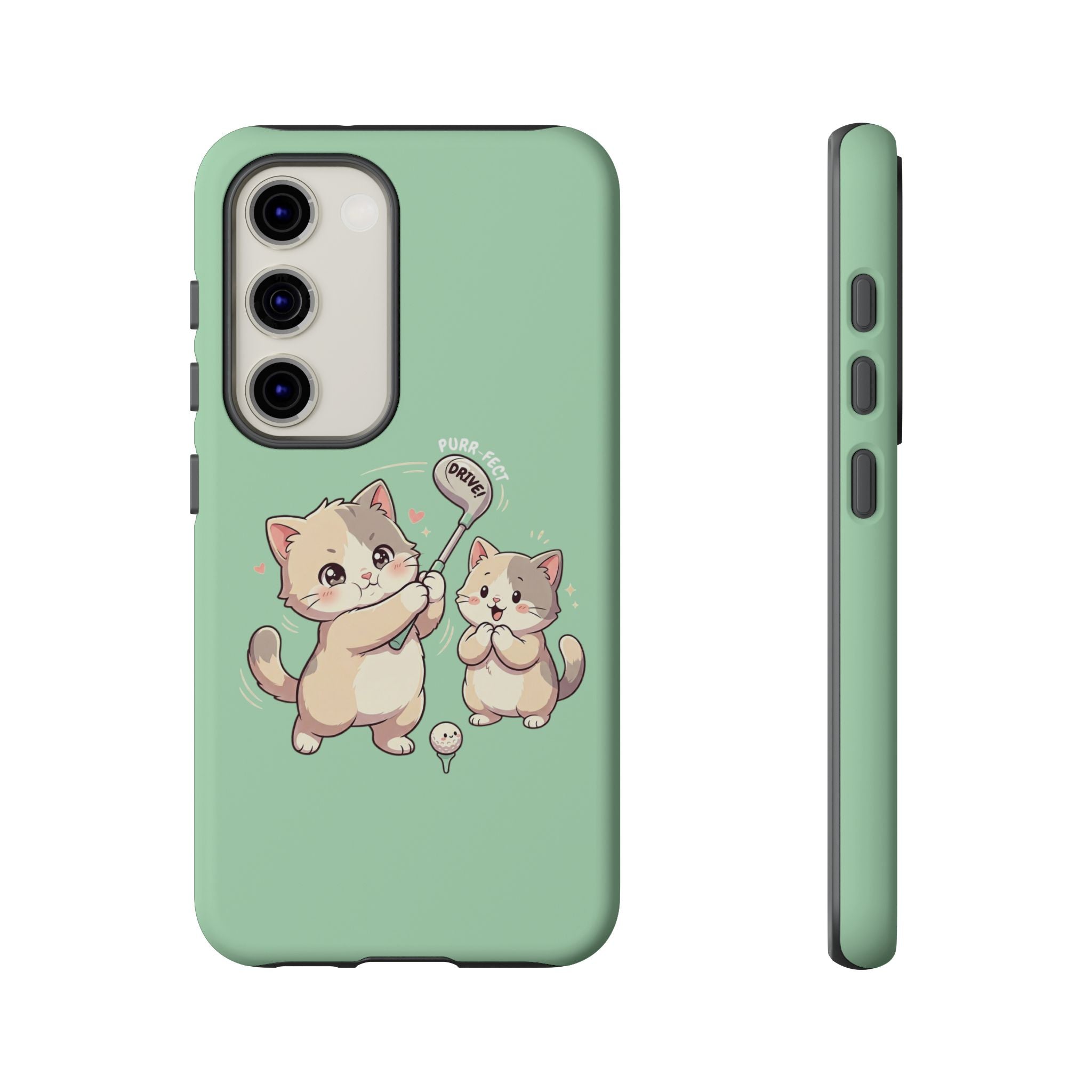 Kawaii Chubby Kittens Golf