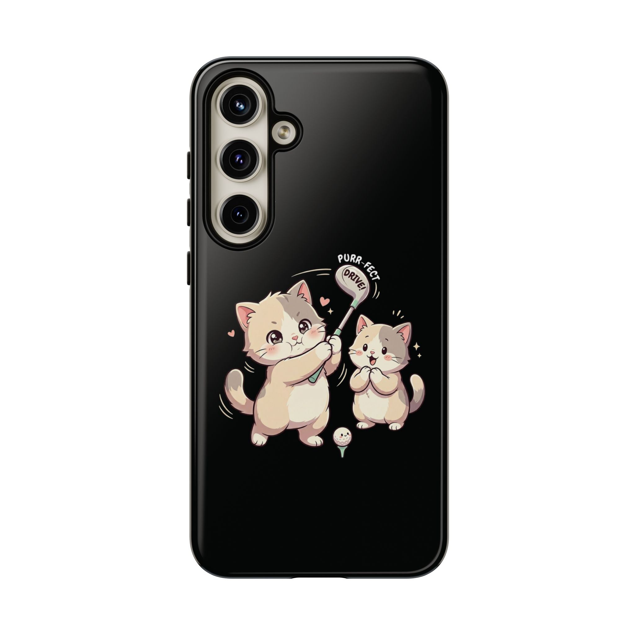 Kawaii Chubby Kittens Golf