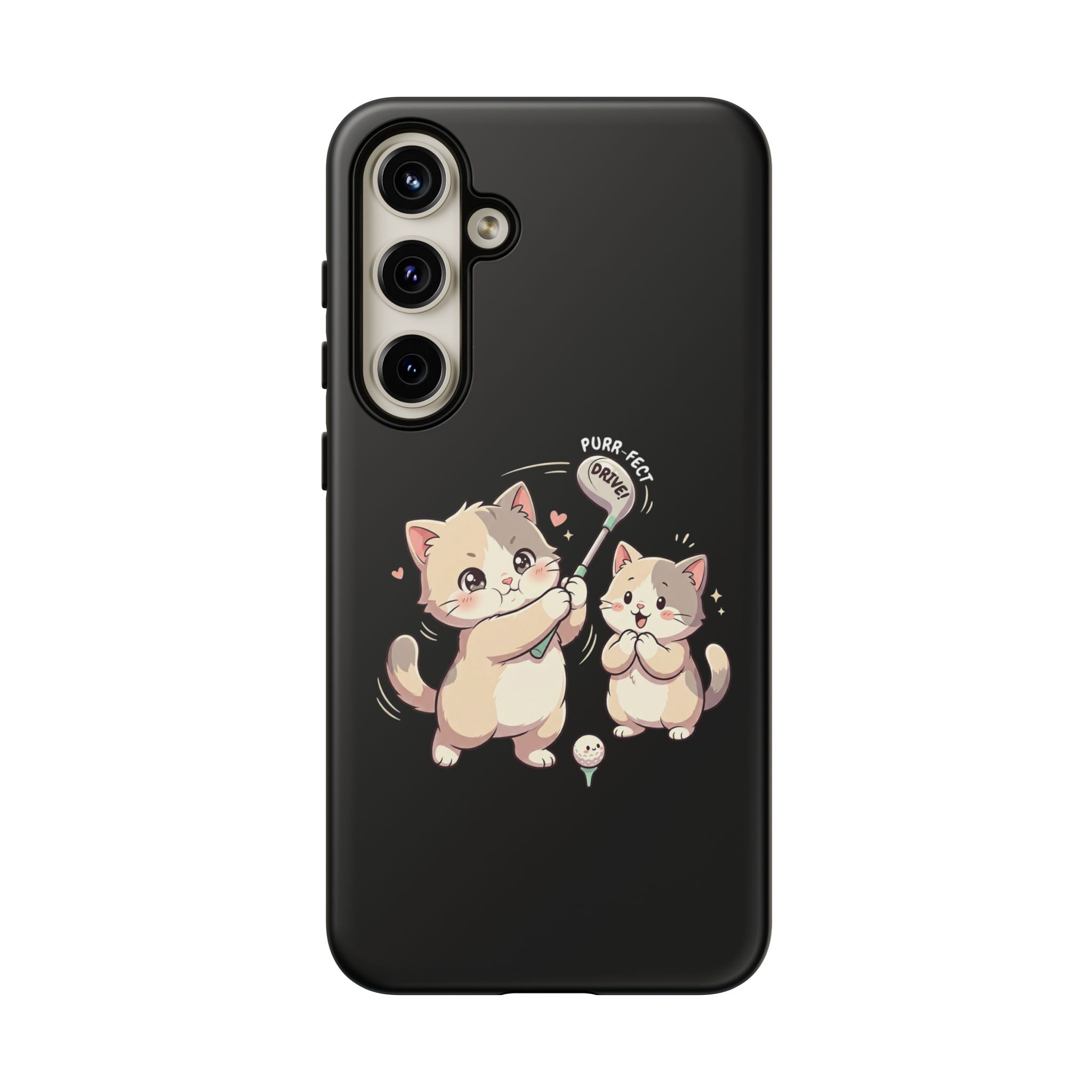 Kawaii Chubby Kittens Golf
