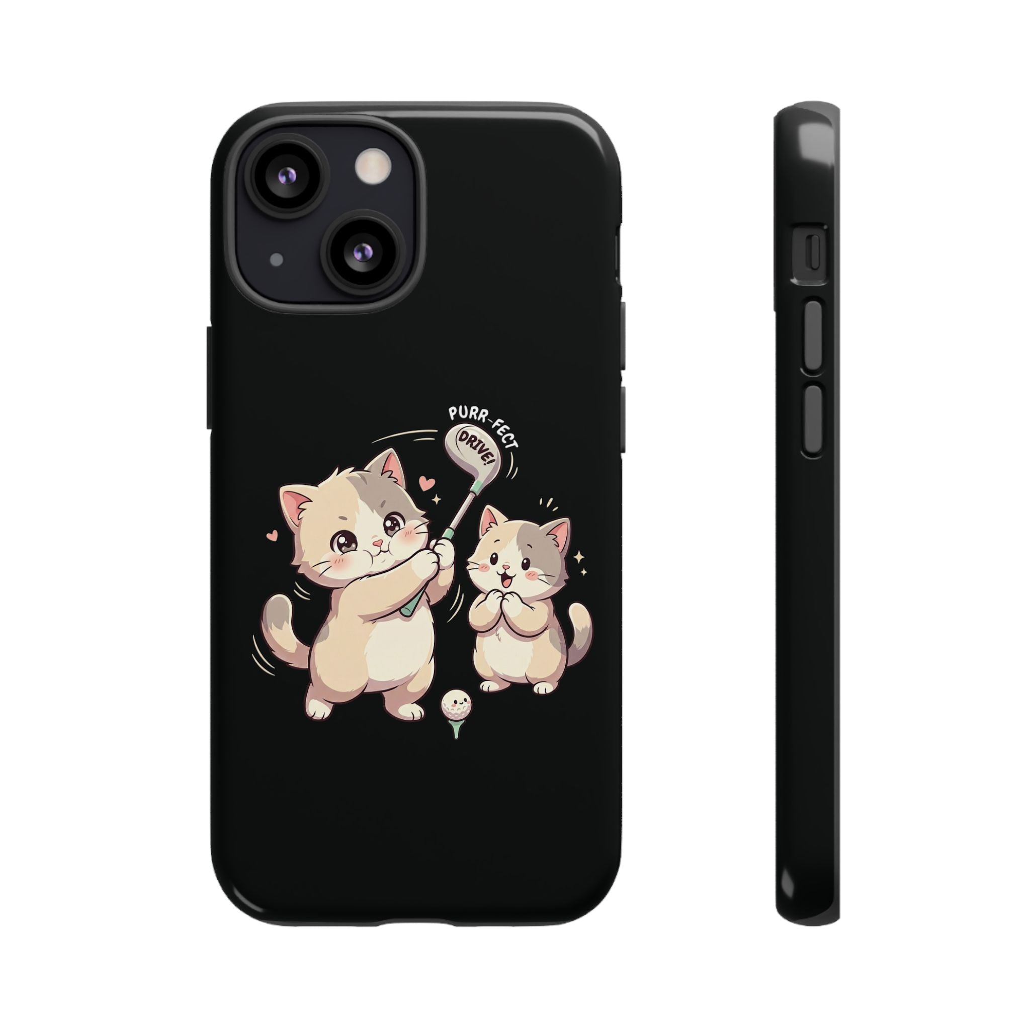 Kawaii Chubby Kittens Golf