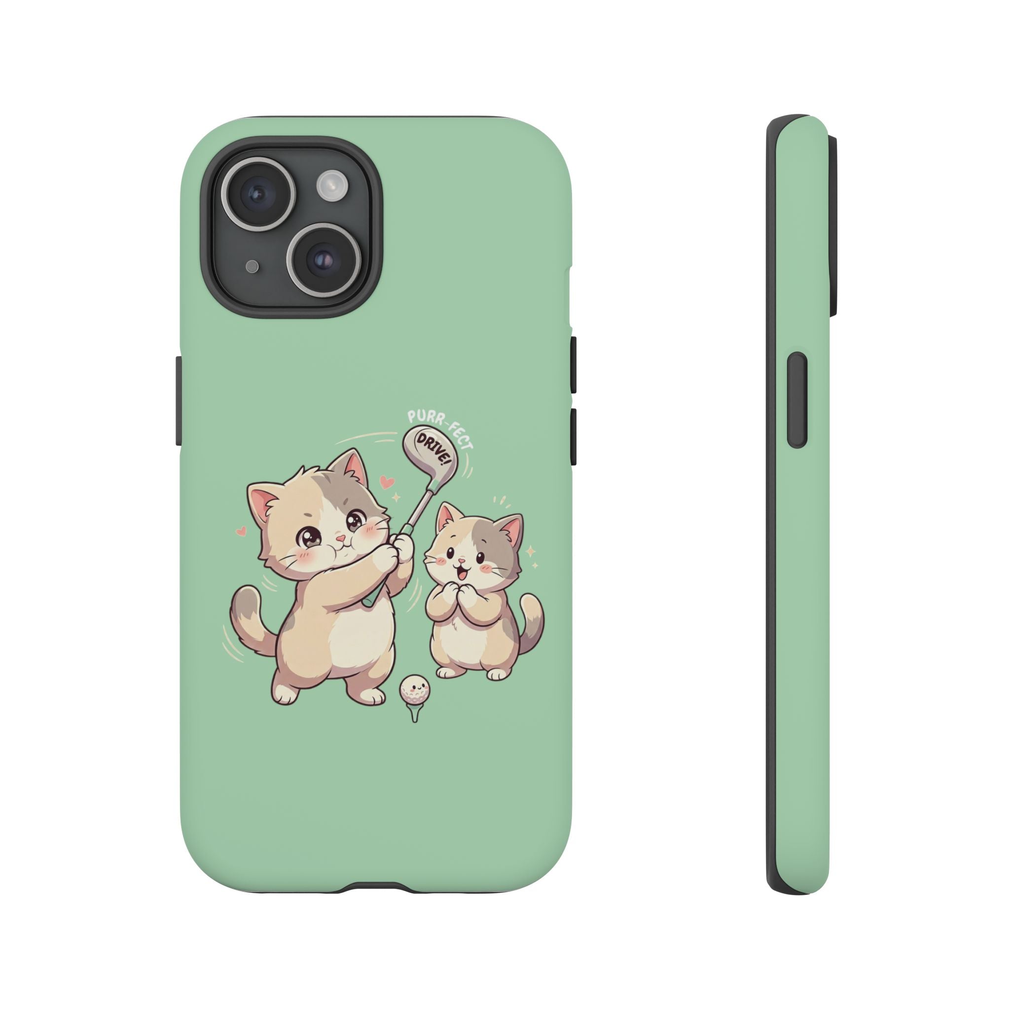 Kawaii Chubby Kittens Golf