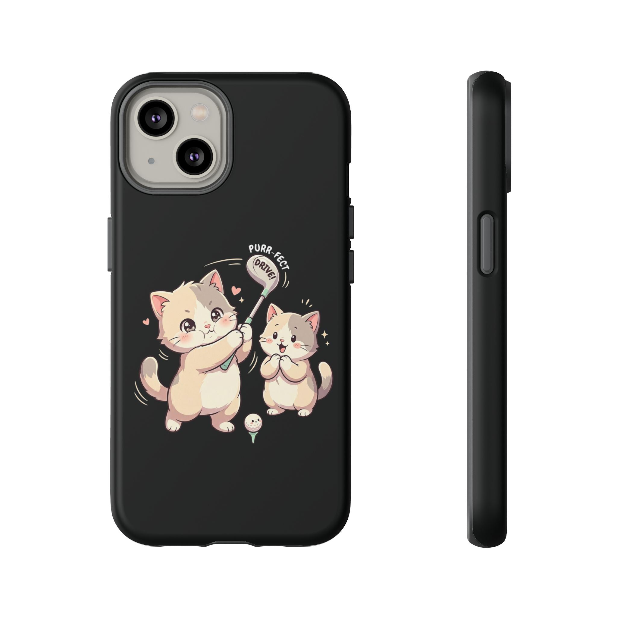 Kawaii Chubby Kittens Golf