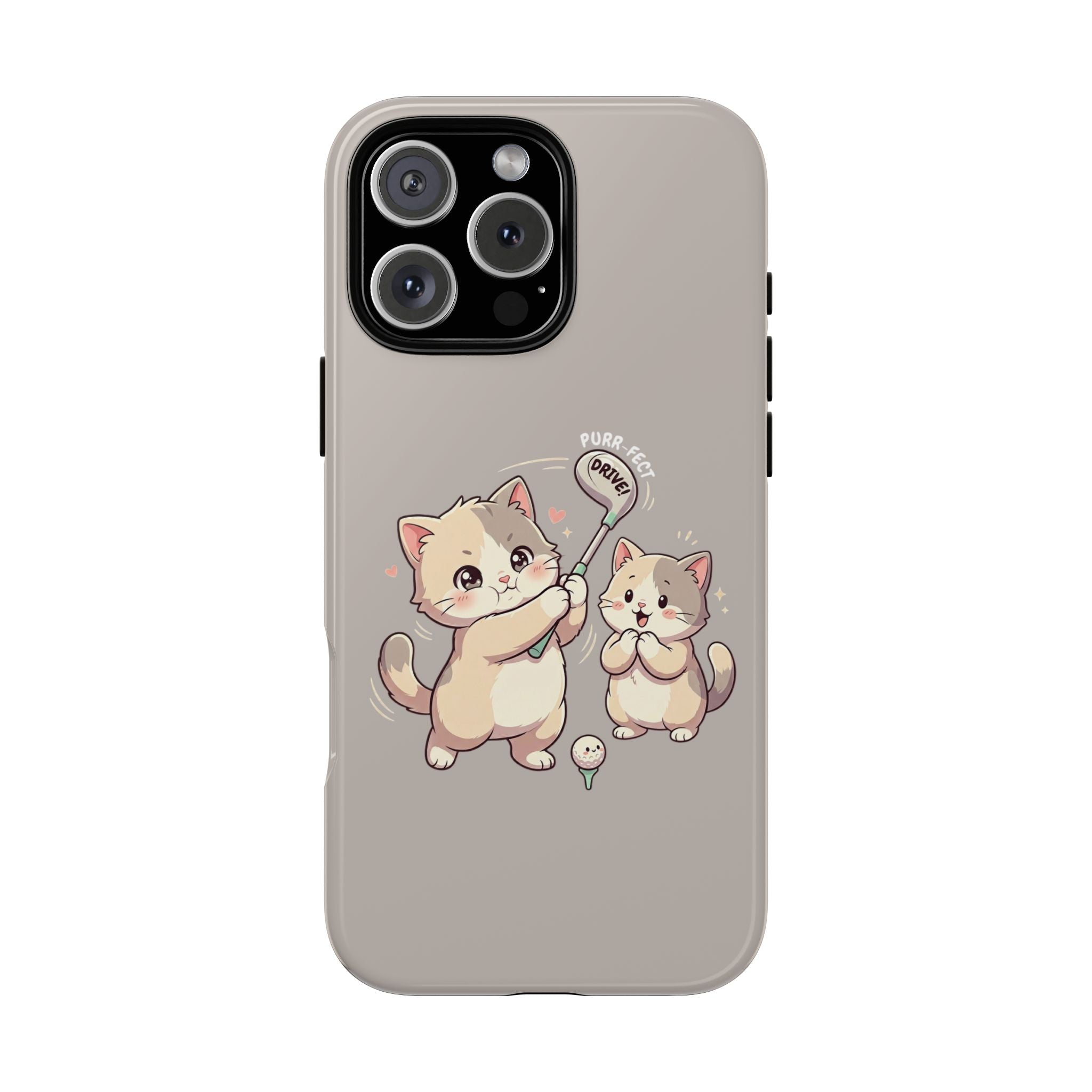 Kawaii Chubby Kittens Golf