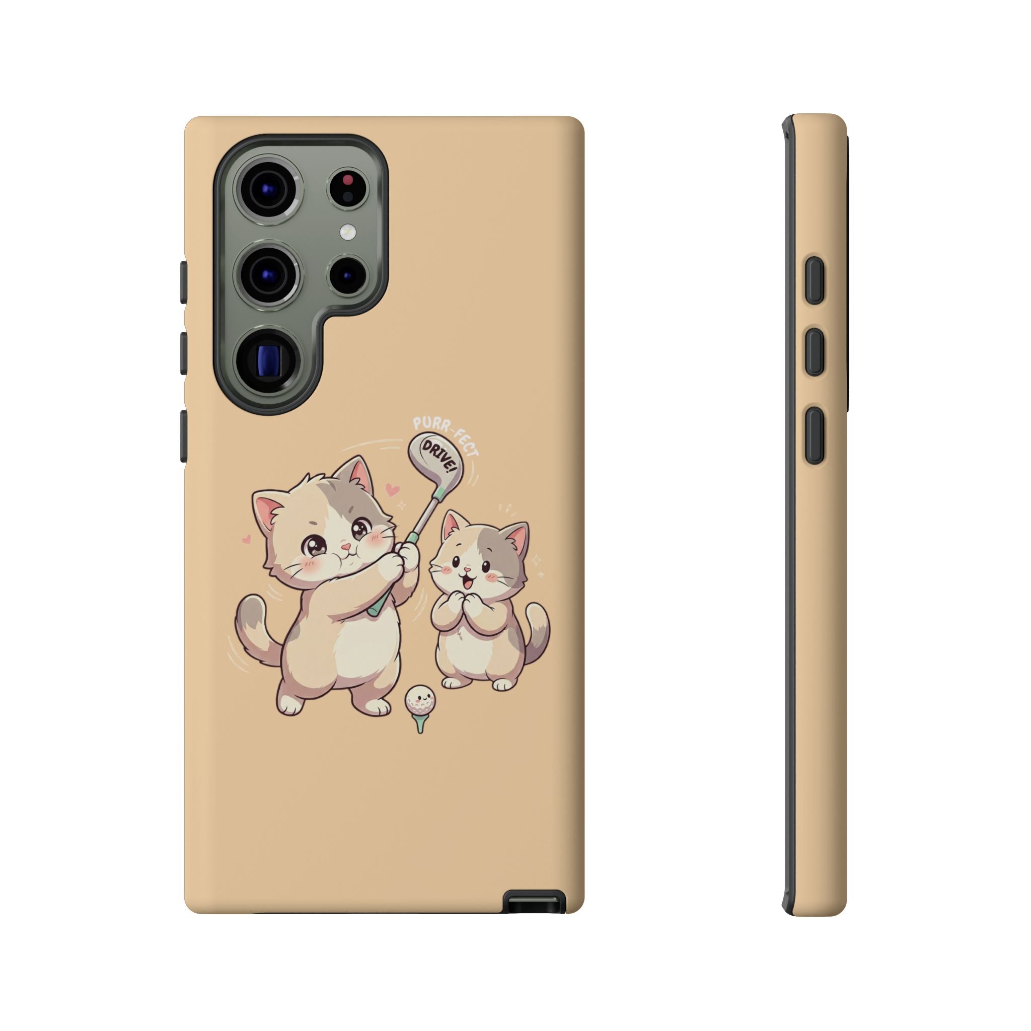 Kawaii Chubby Kittens Golf
