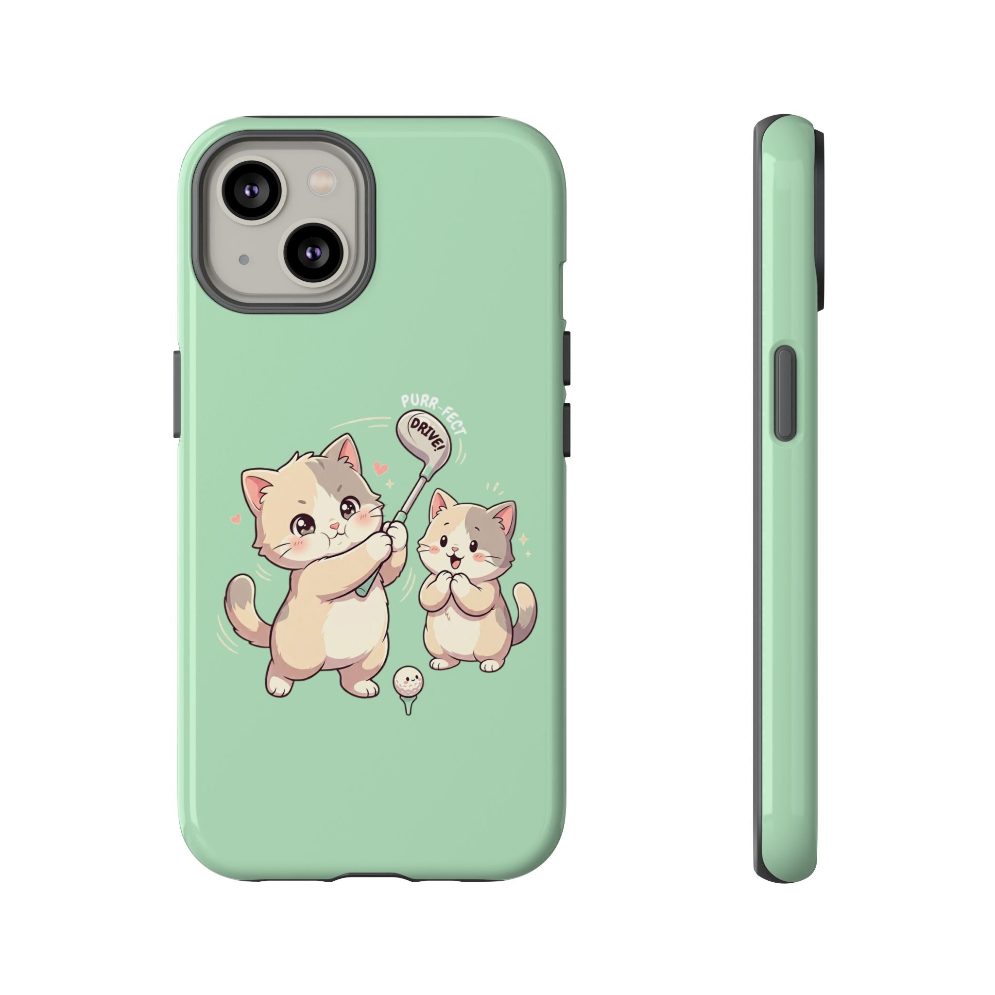 Kawaii Chubby Kittens Golf