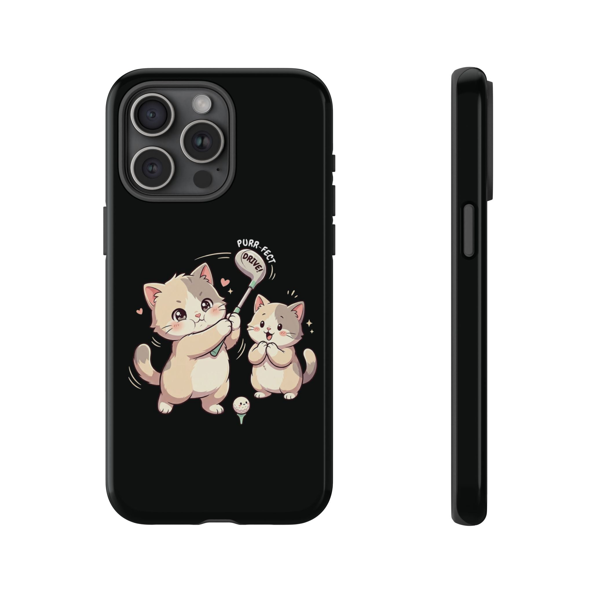 Kawaii Chubby Kittens Golf