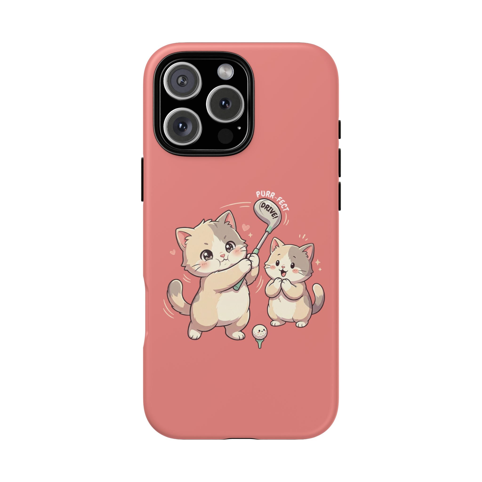Kawaii Chubby Kittens Golf