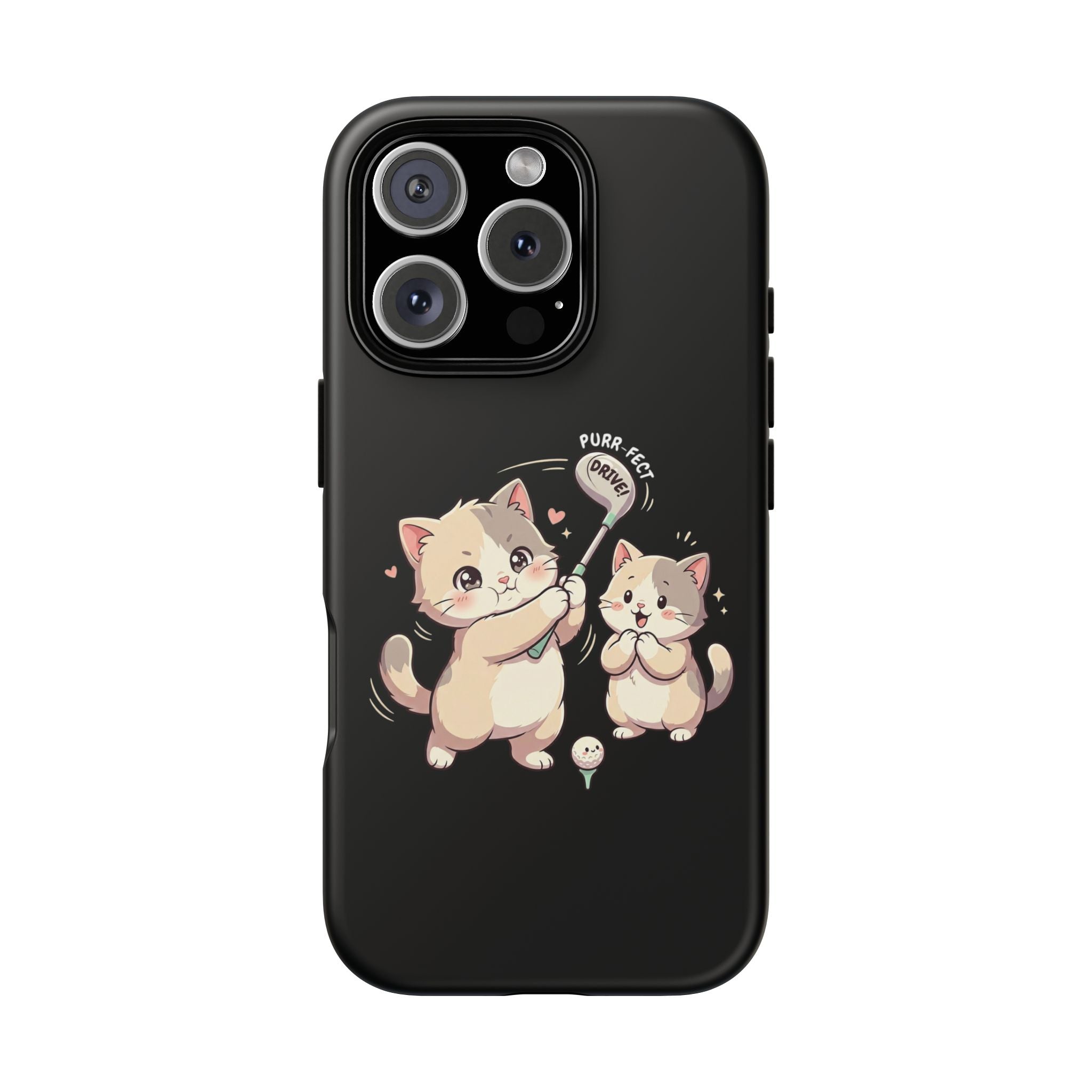 Kawaii Chubby Kittens Golf