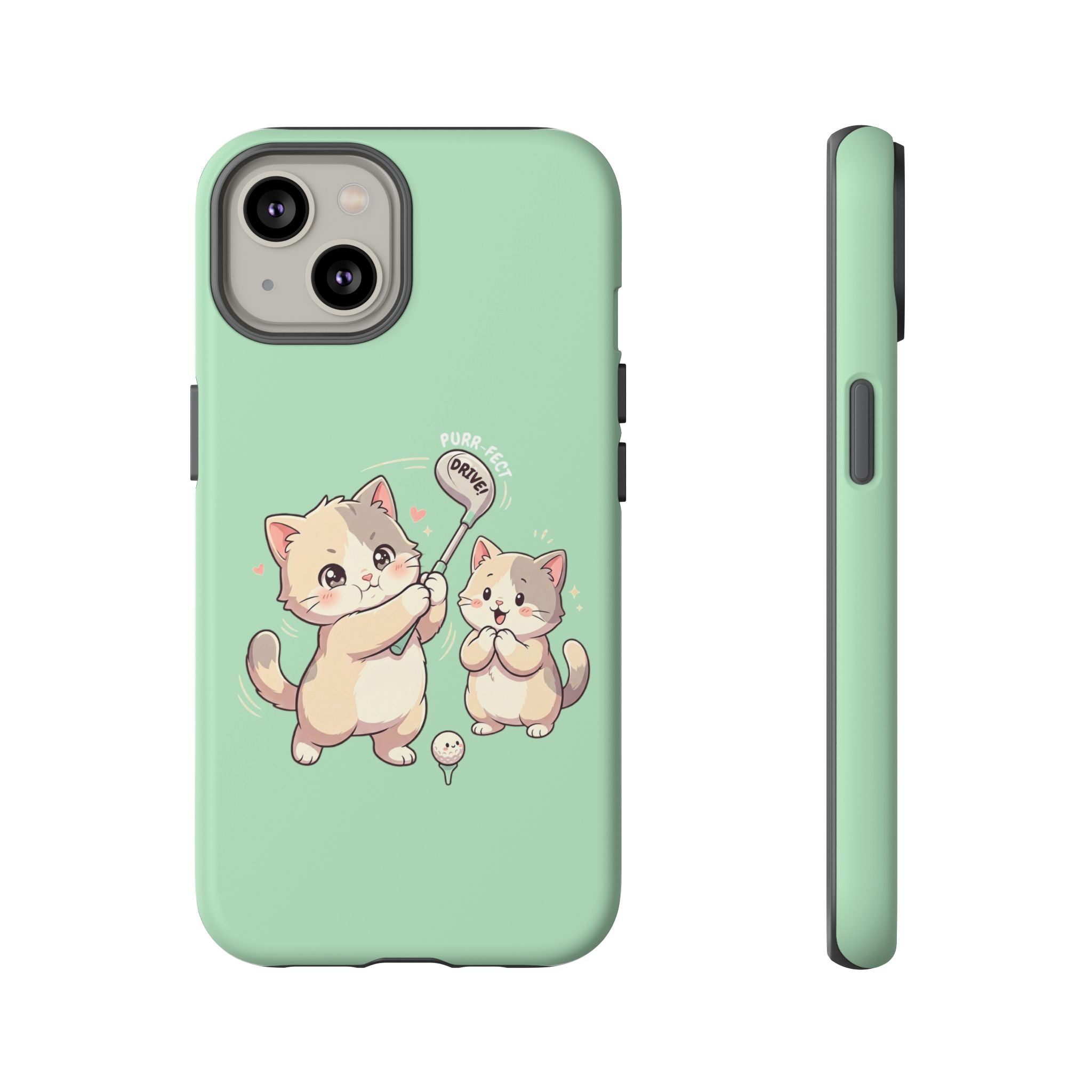 Kawaii Chubby Kittens Golf