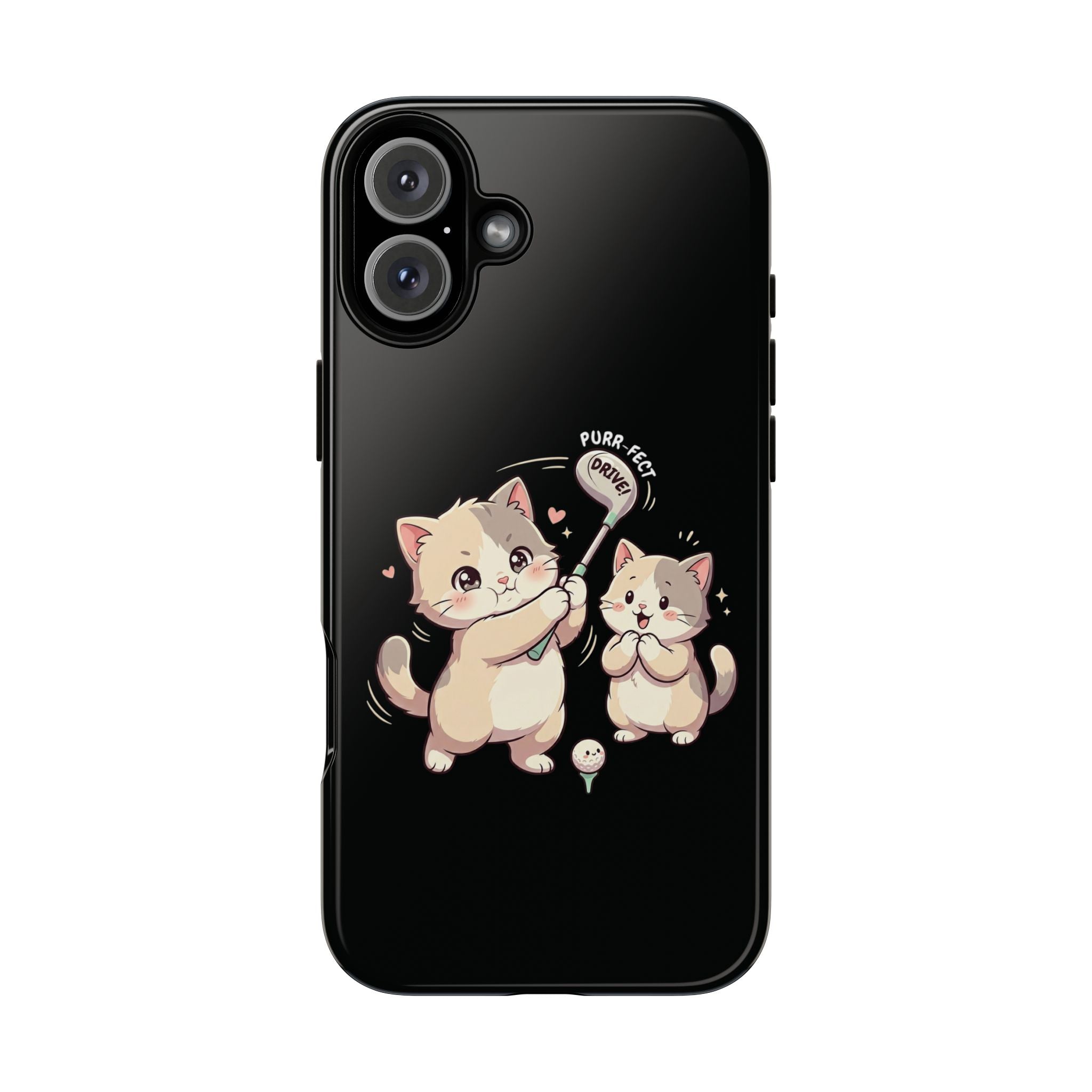 Kawaii Chubby Kittens Golf