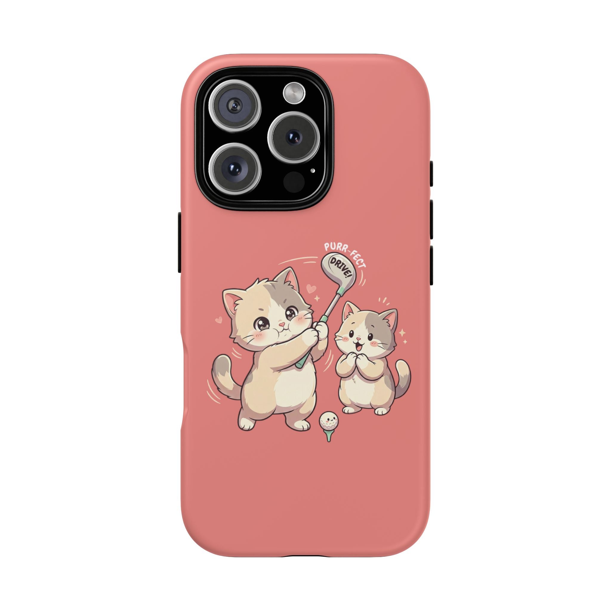 Kawaii Chubby Kittens Golf