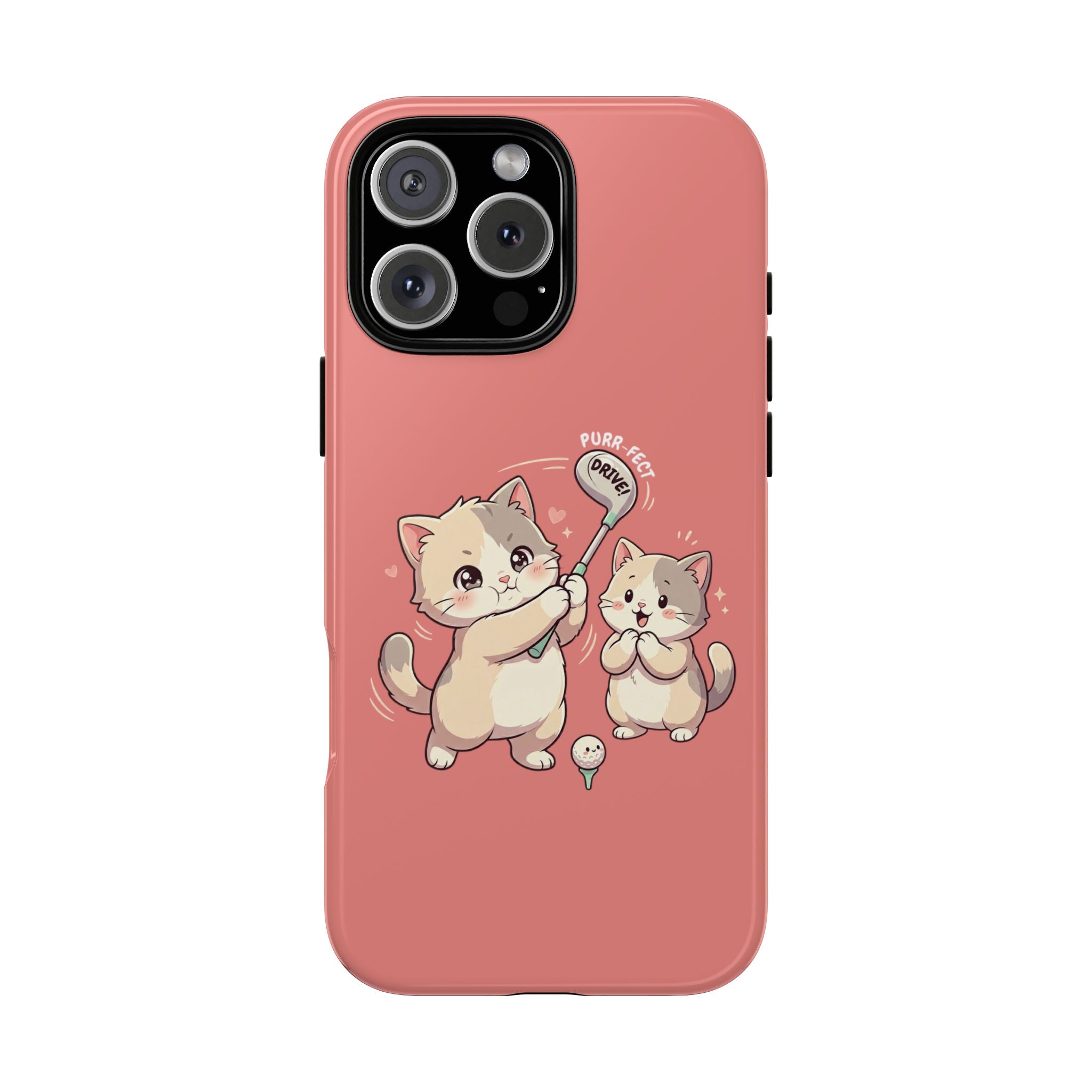 Kawaii Chubby Kittens Golf