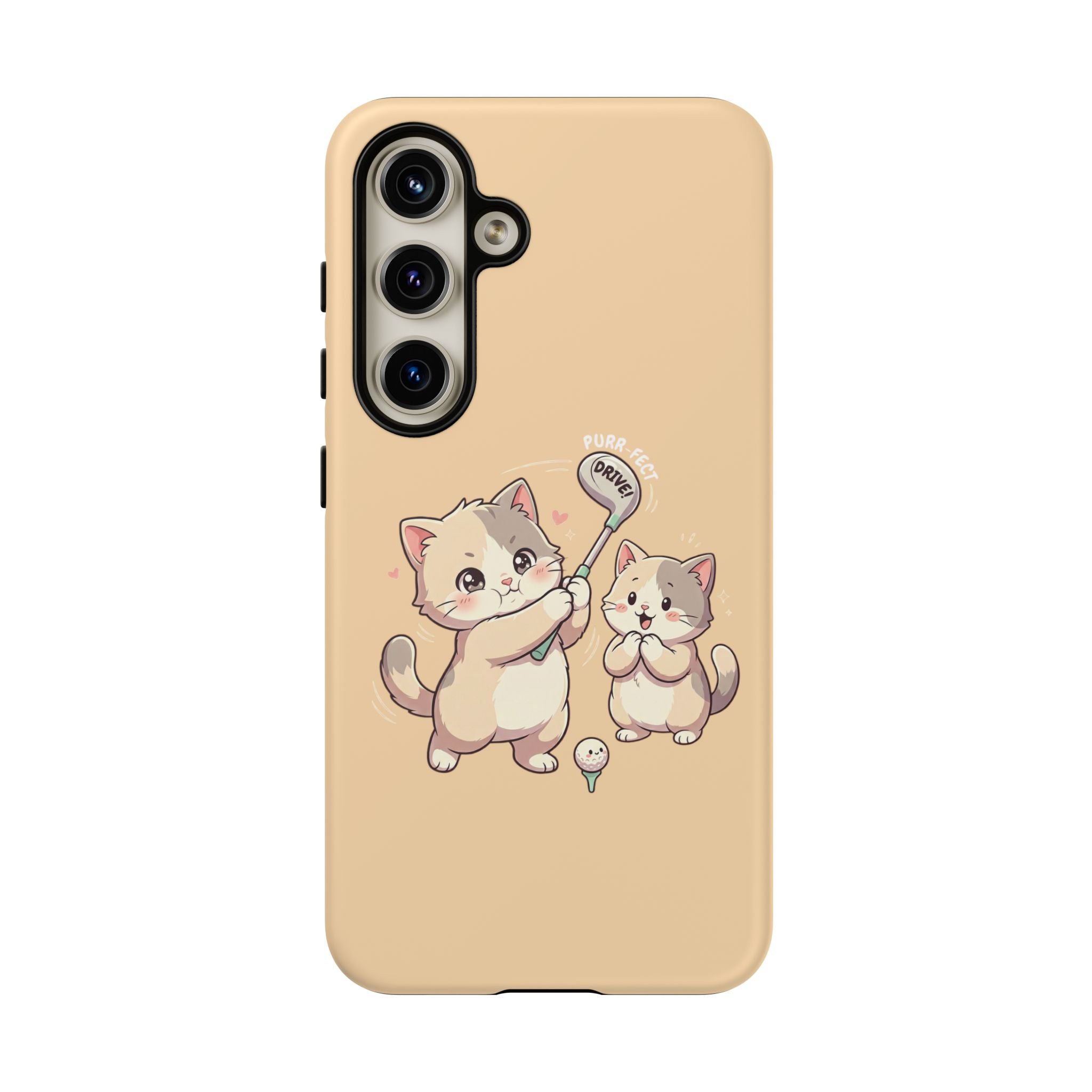 Kawaii Chubby Kittens Golf