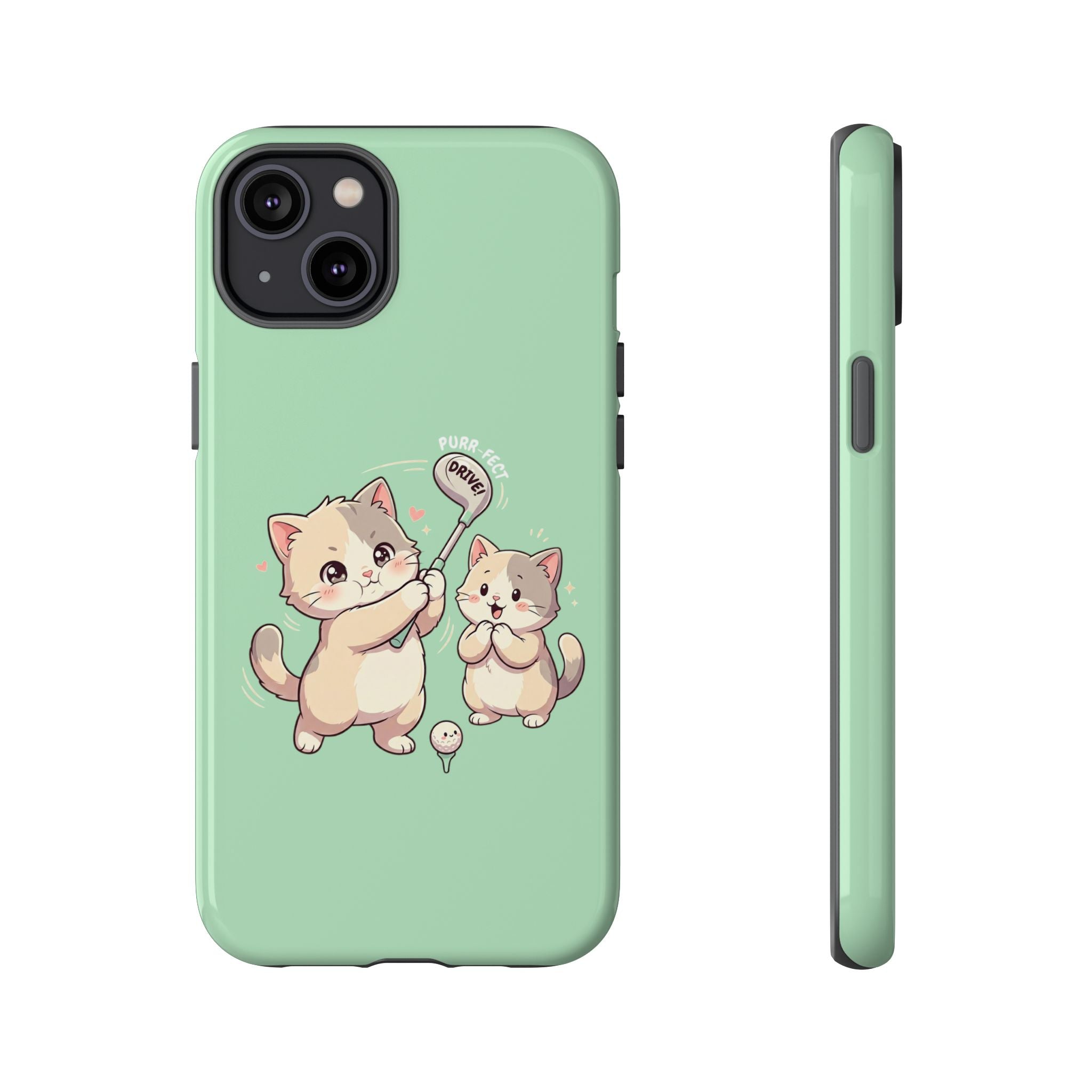 Kawaii Chubby Kittens Golf