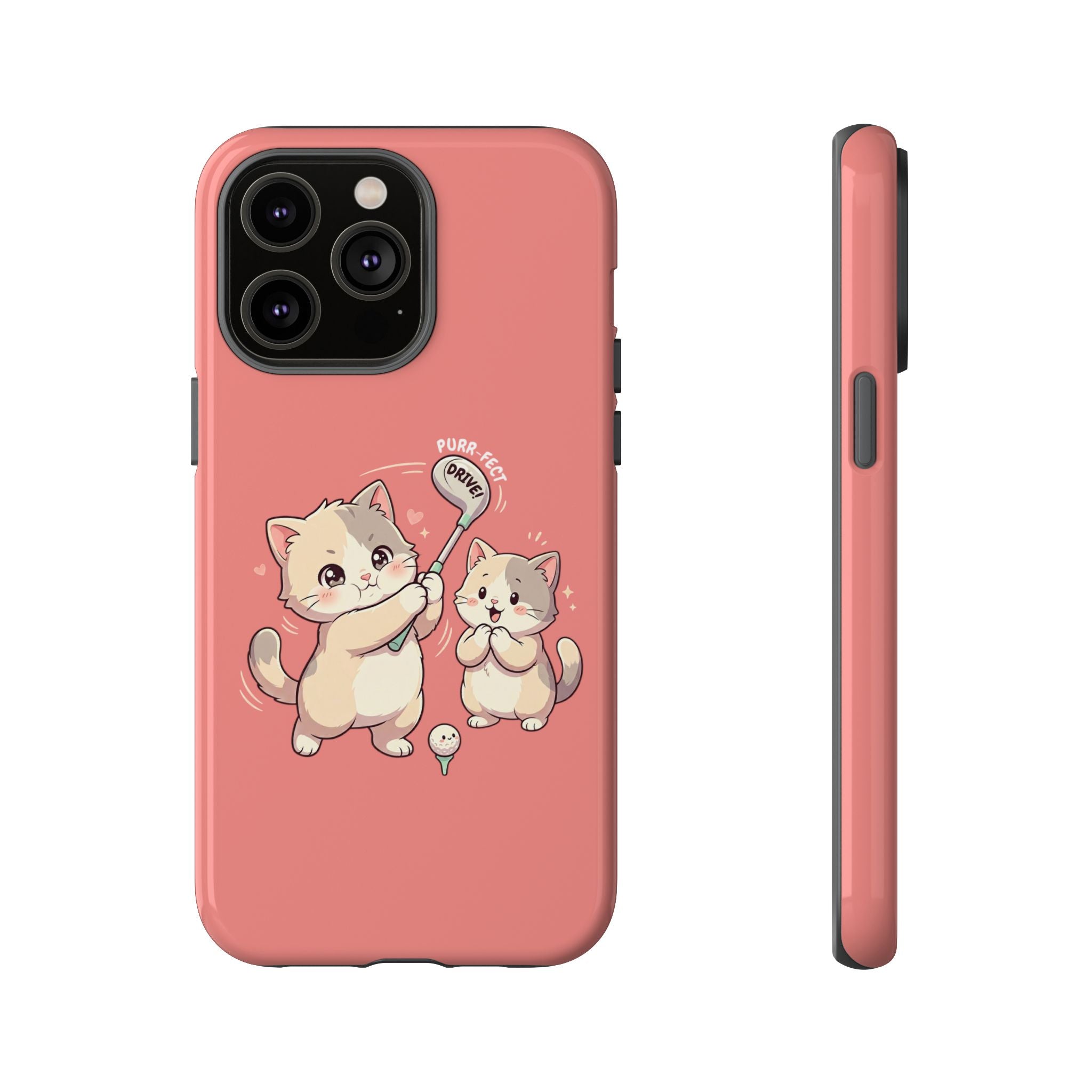 Kawaii Chubby Kittens Golf
