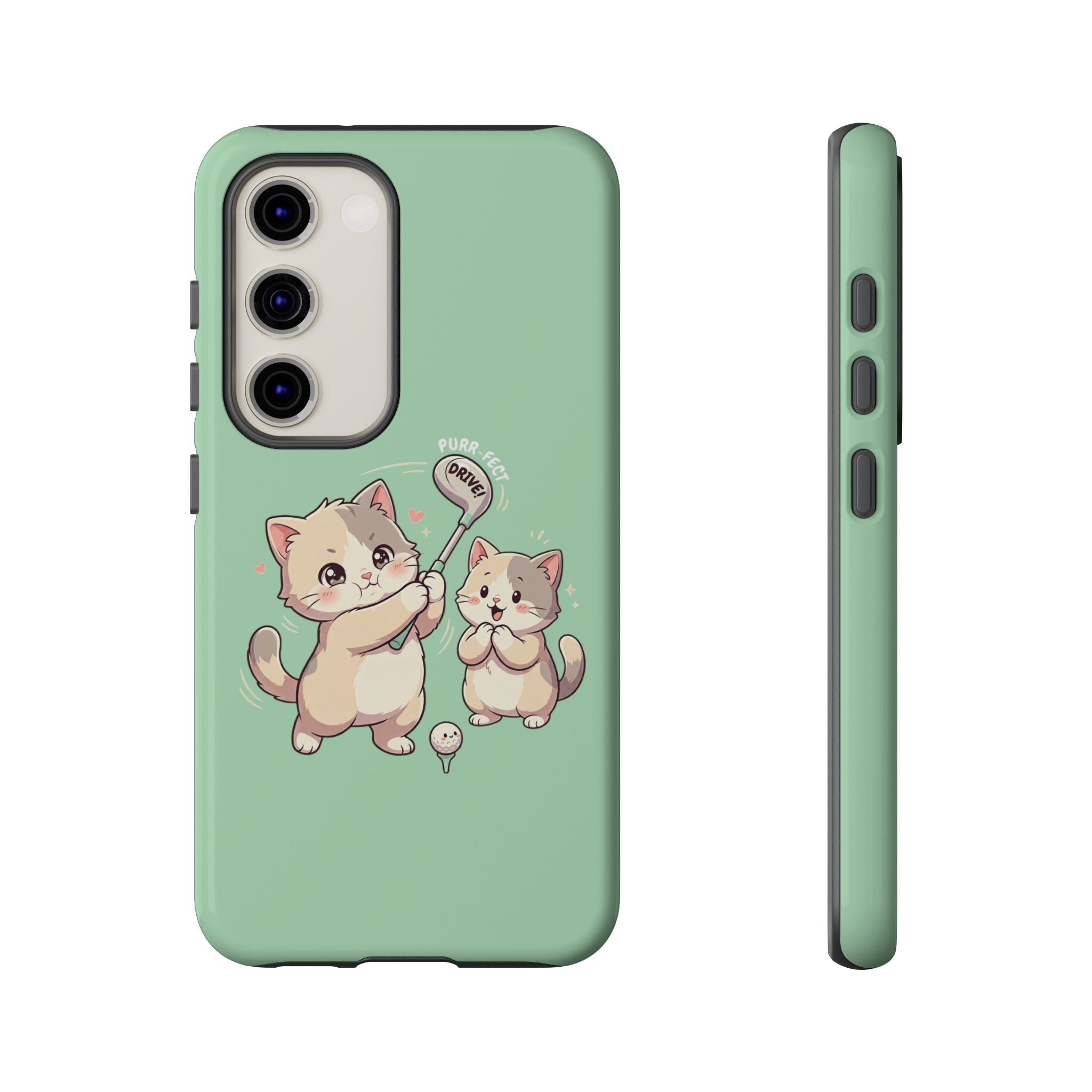 Kawaii Chubby Kittens Golf