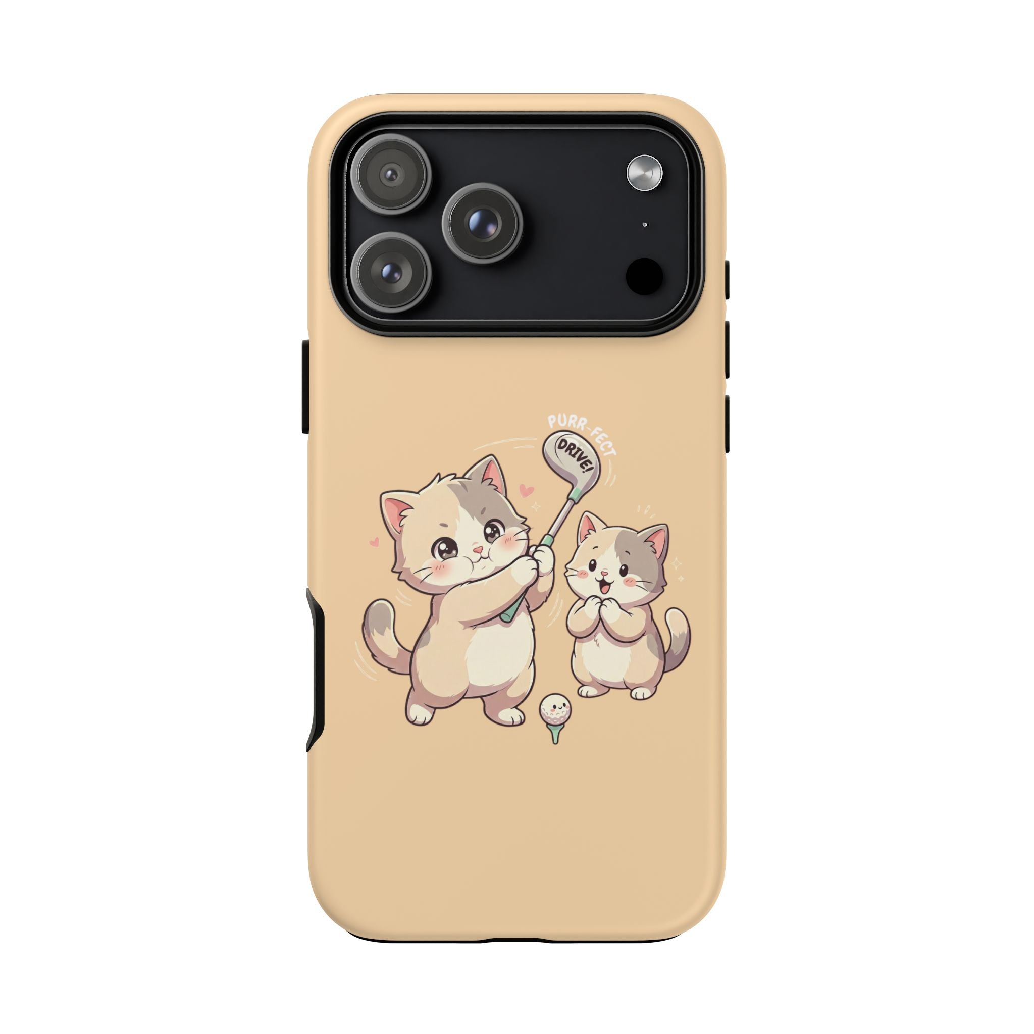 Kawaii Chubby Kittens Golf