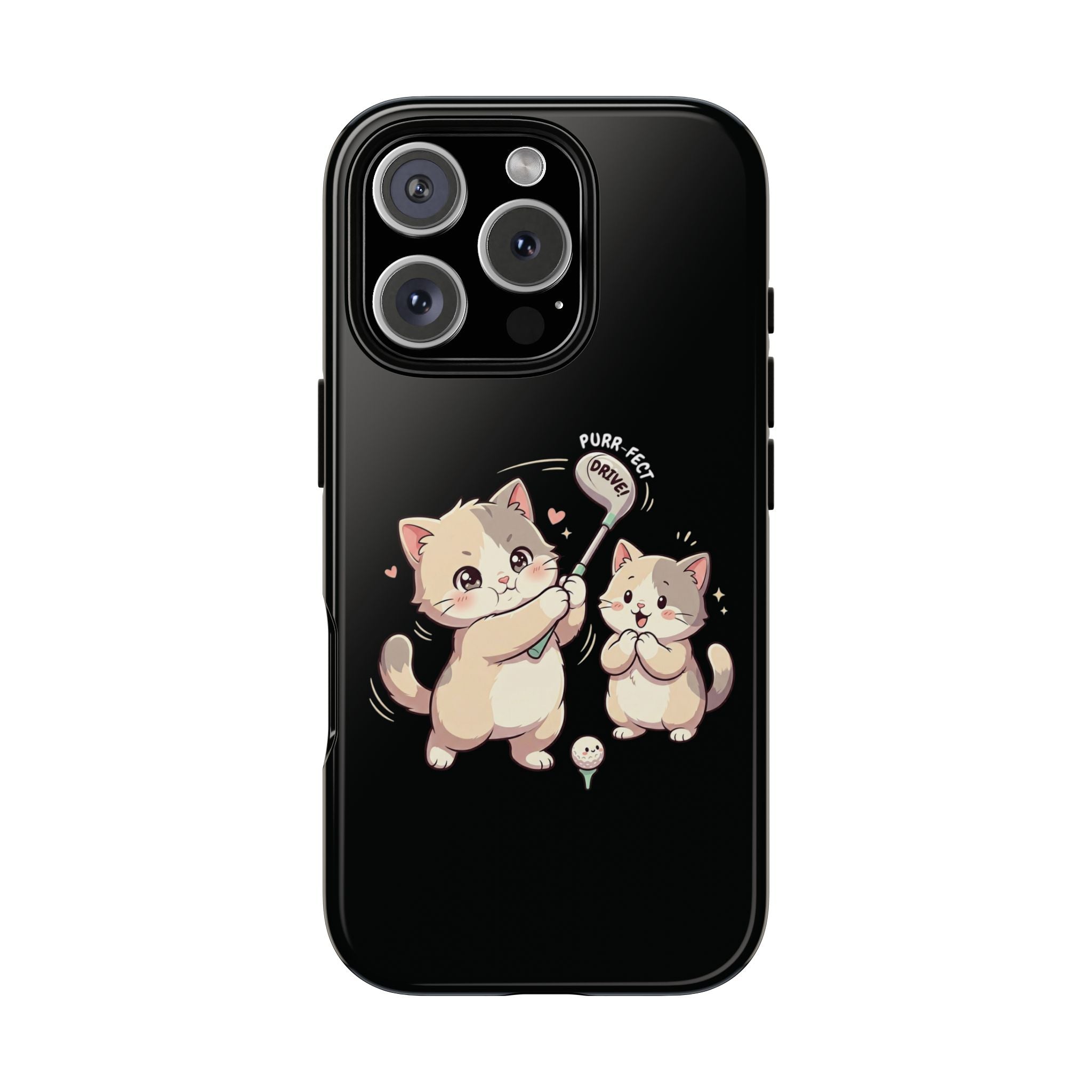 Kawaii Chubby Kittens Golf