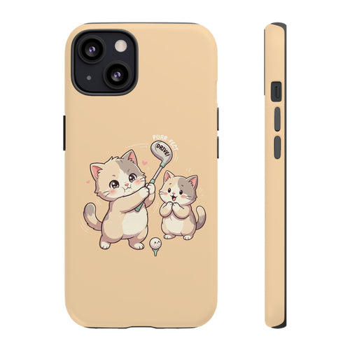 Kawaii Chubby Kittens Golf