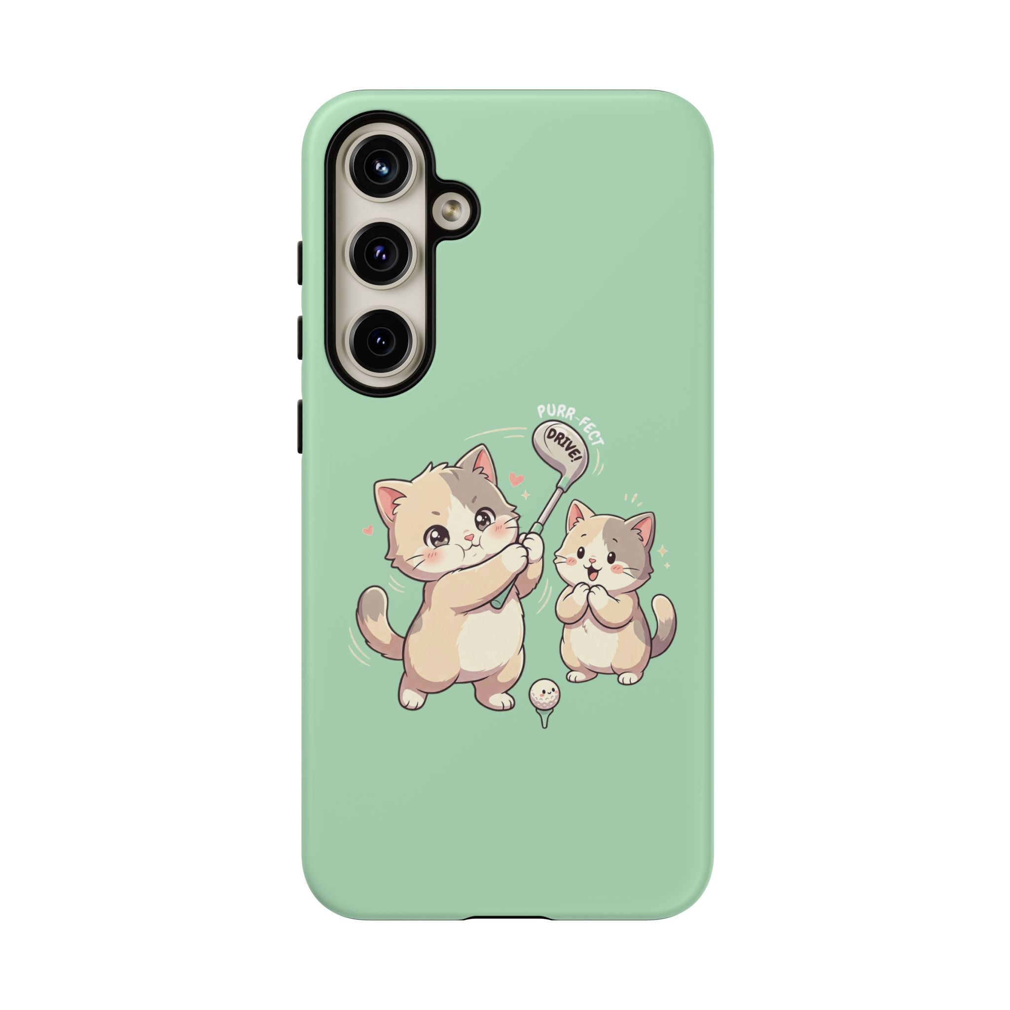 Kawaii Chubby Kittens Golf