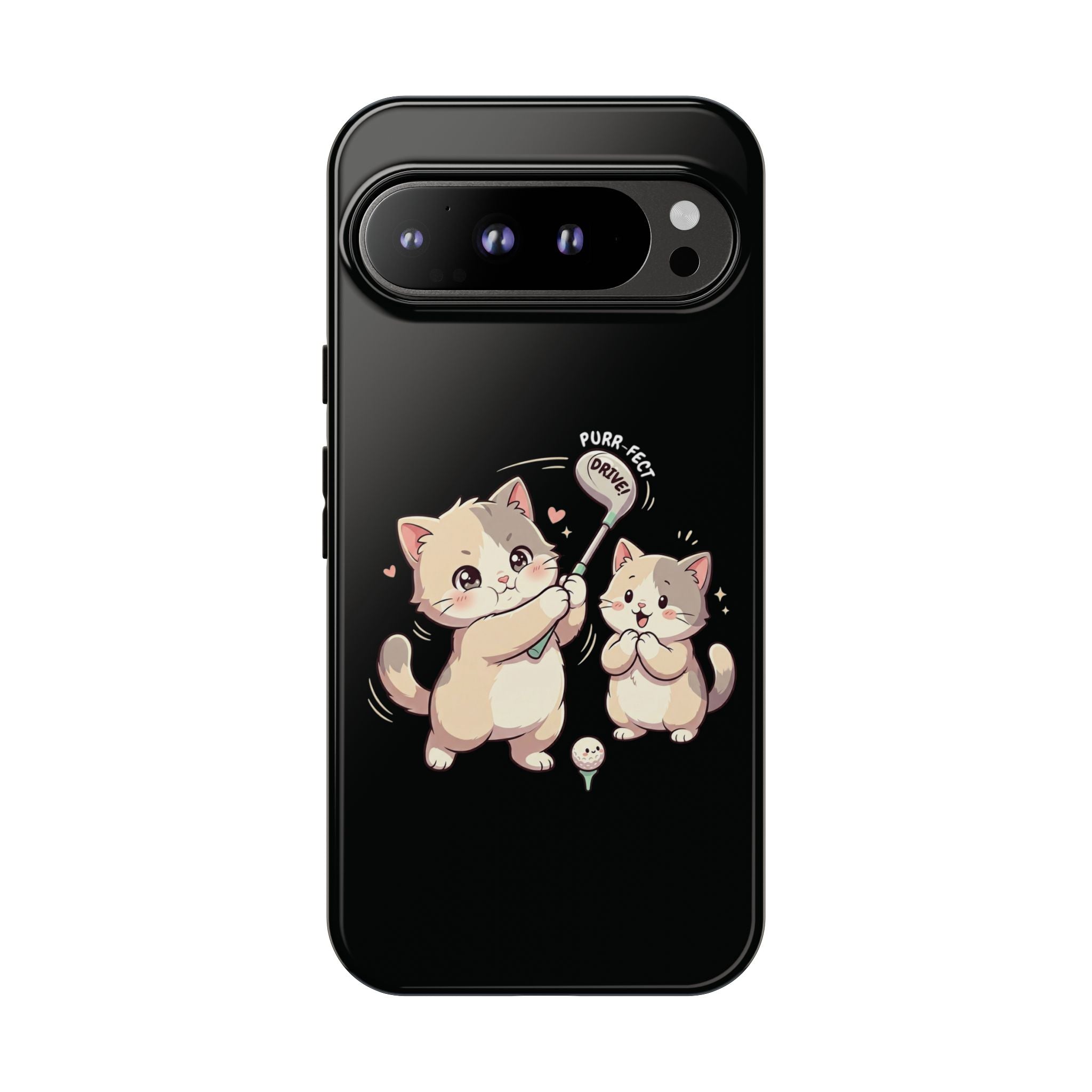 Kawaii Chubby Kittens Golf