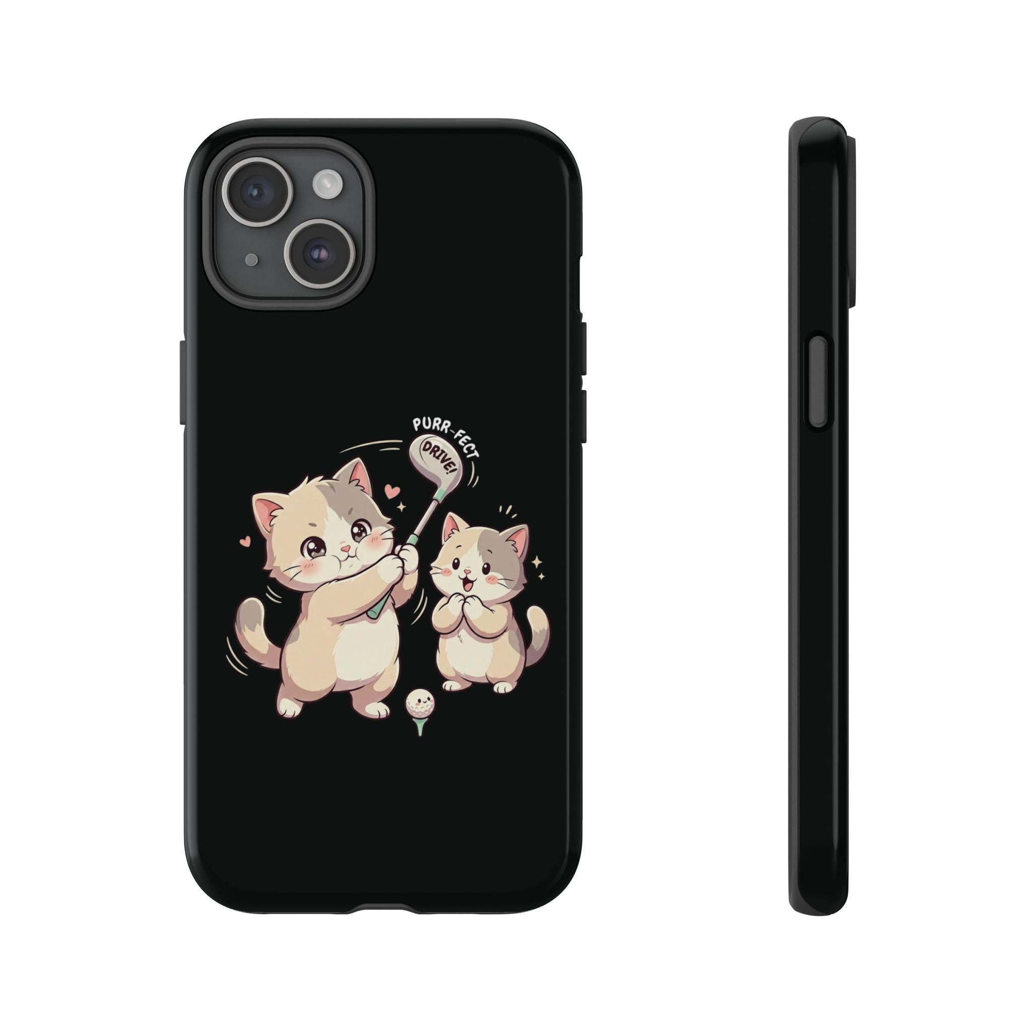 Kawaii Chubby Kittens Golf