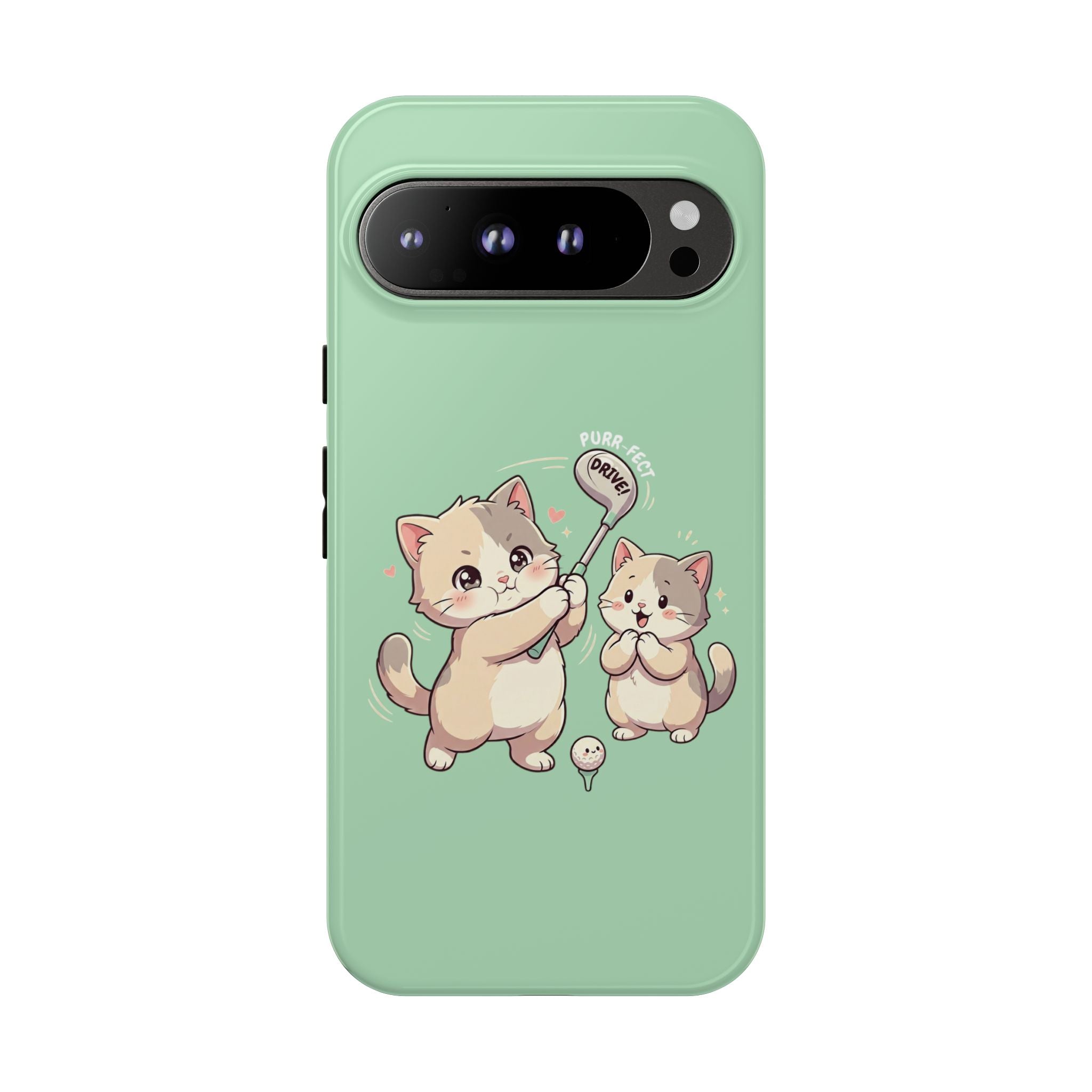 Kawaii Chubby Kittens Golf