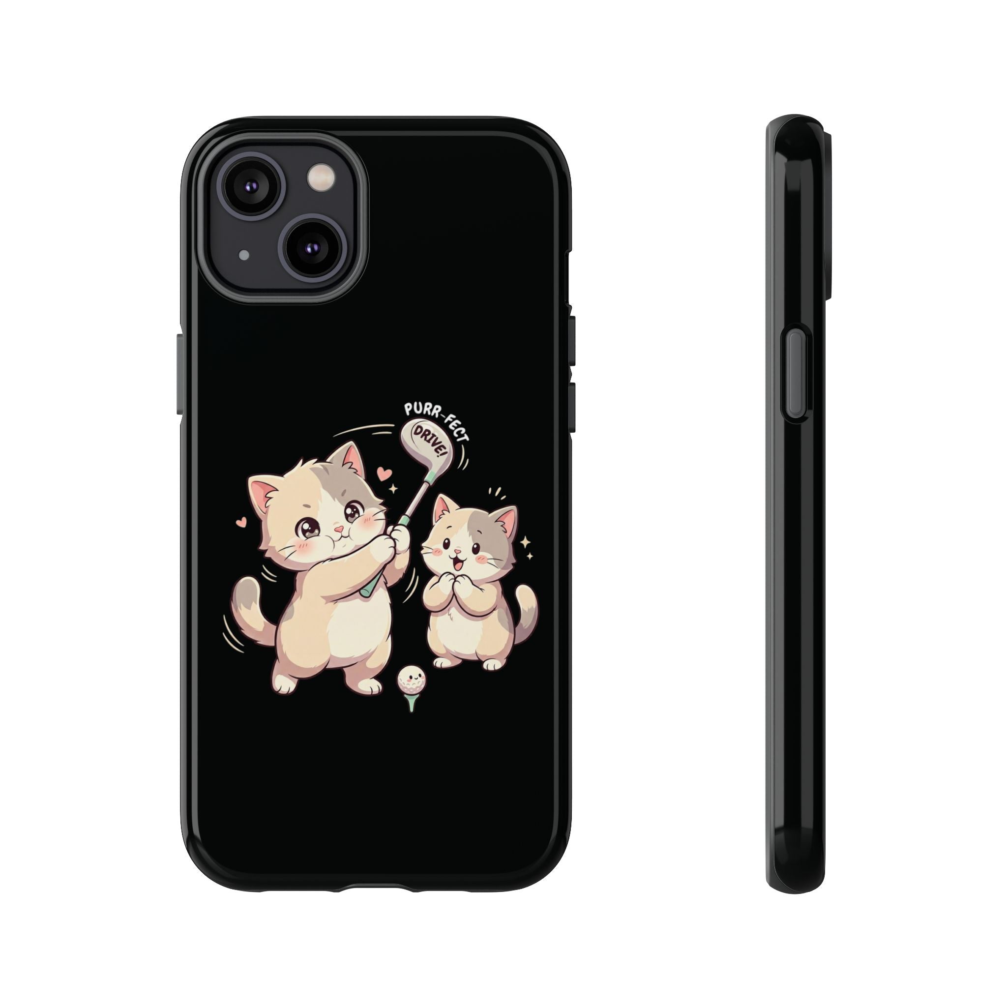 Kawaii Chubby Kittens Golf