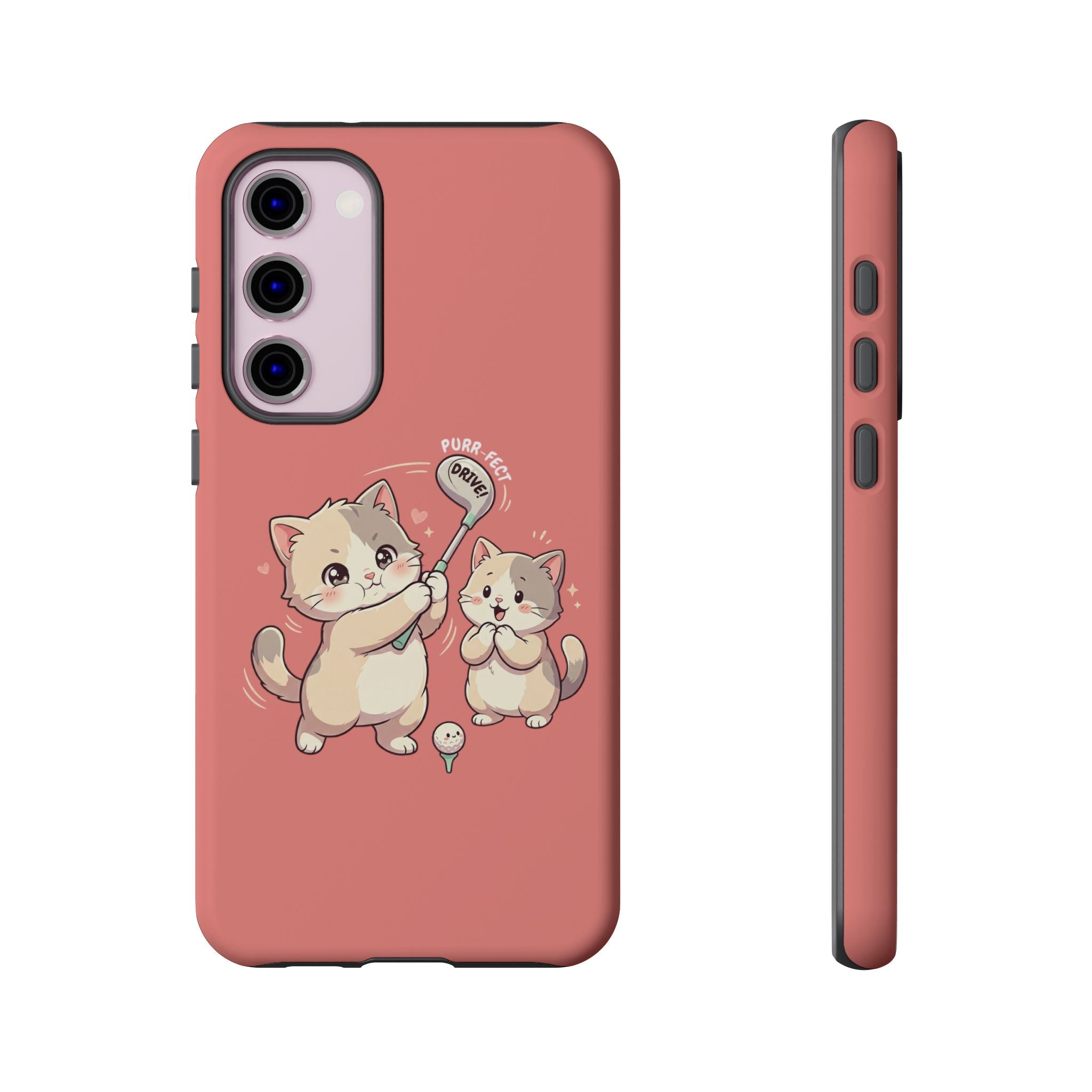 Kawaii Chubby Kittens Golf