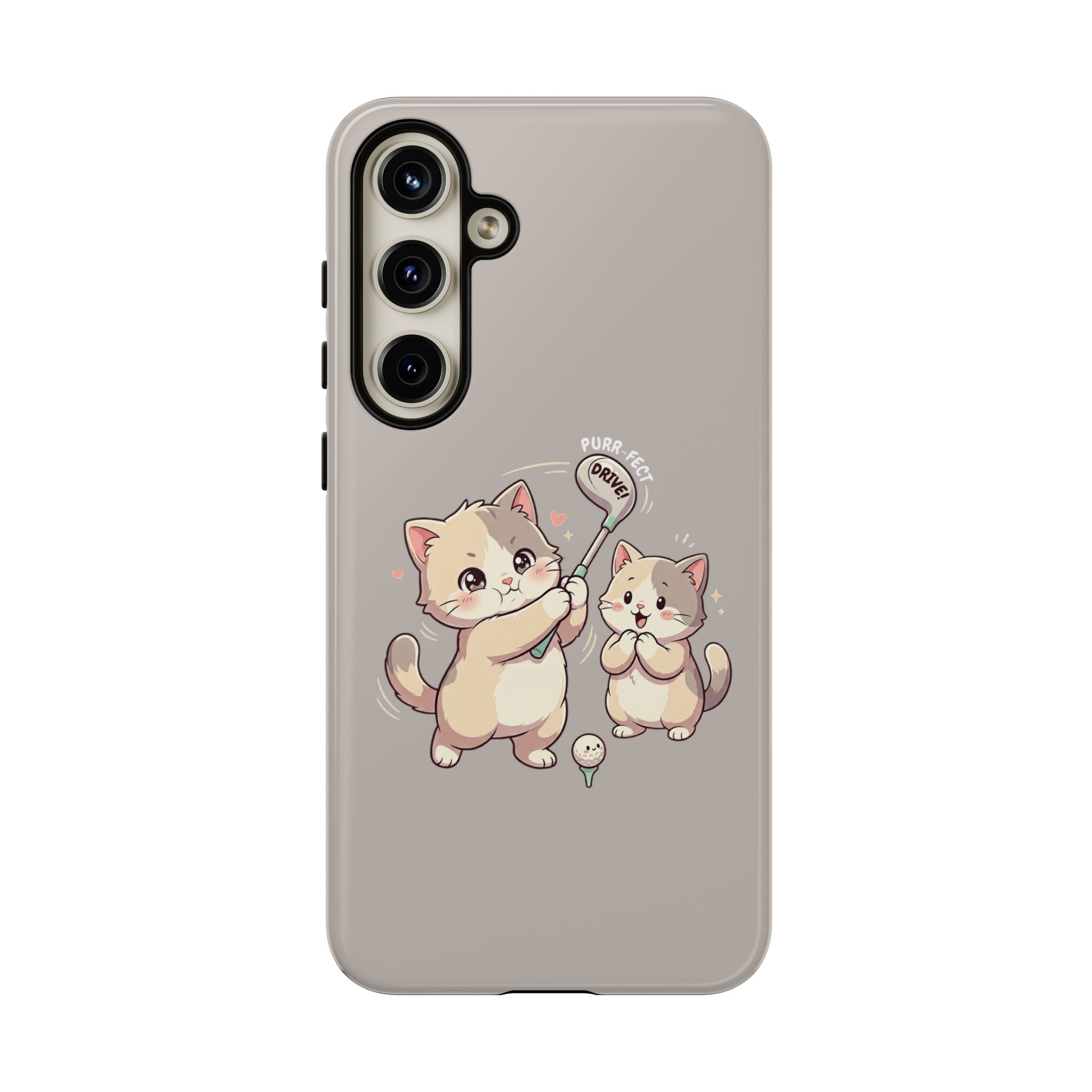 Kawaii Chubby Kittens Golf