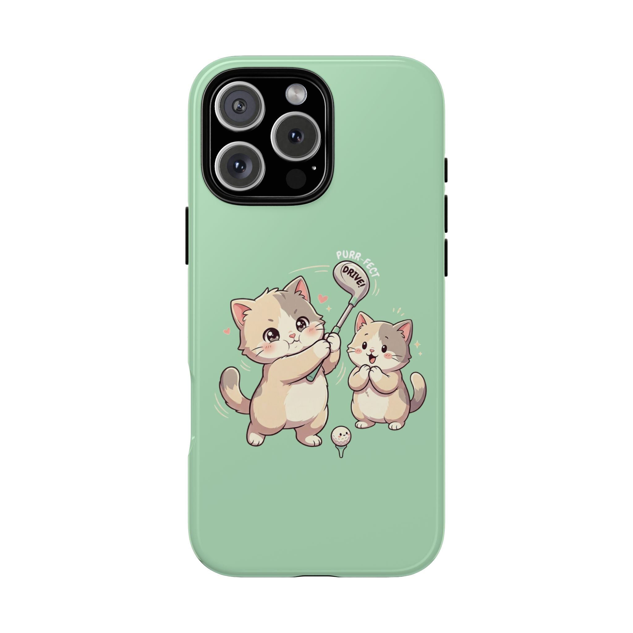 Kawaii Chubby Kittens Golf
