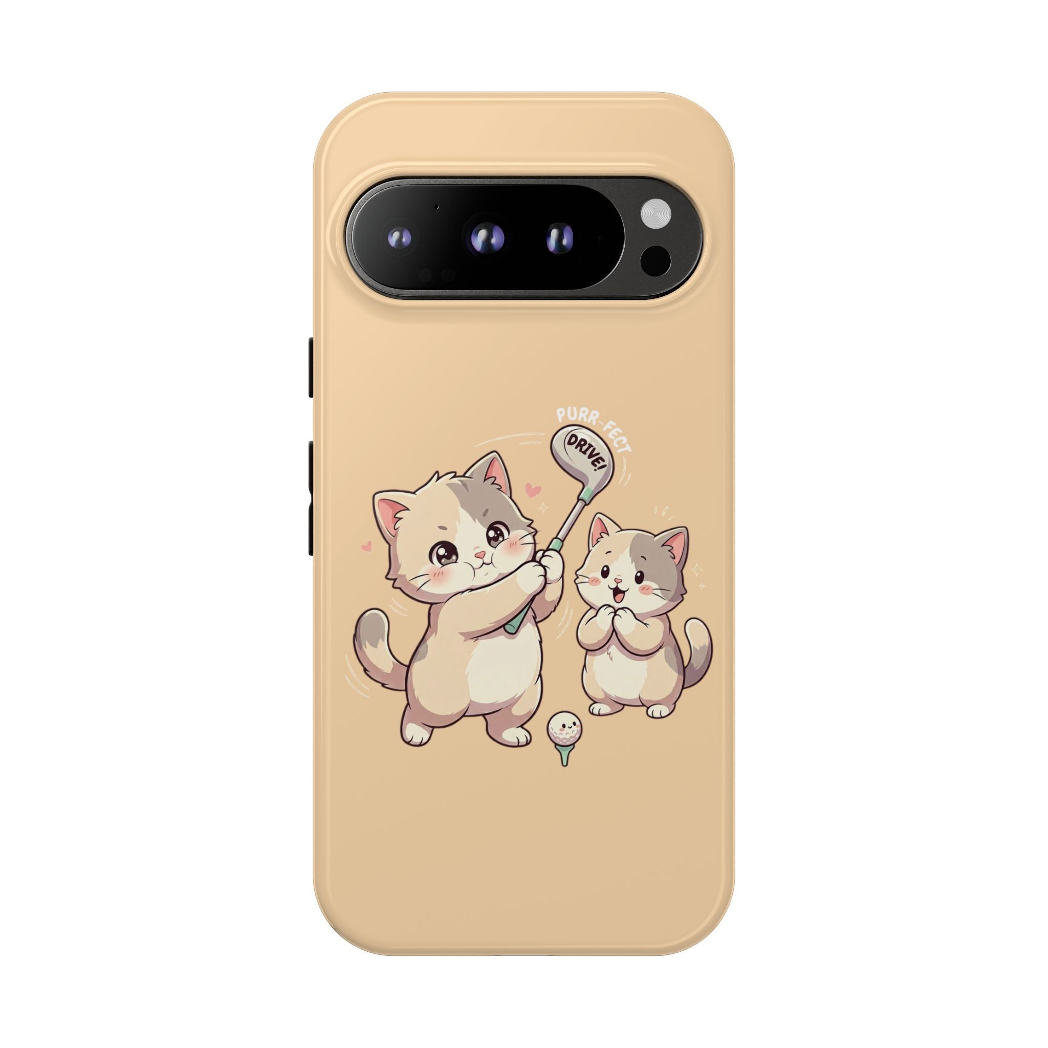 Kawaii Chubby Kittens Golf