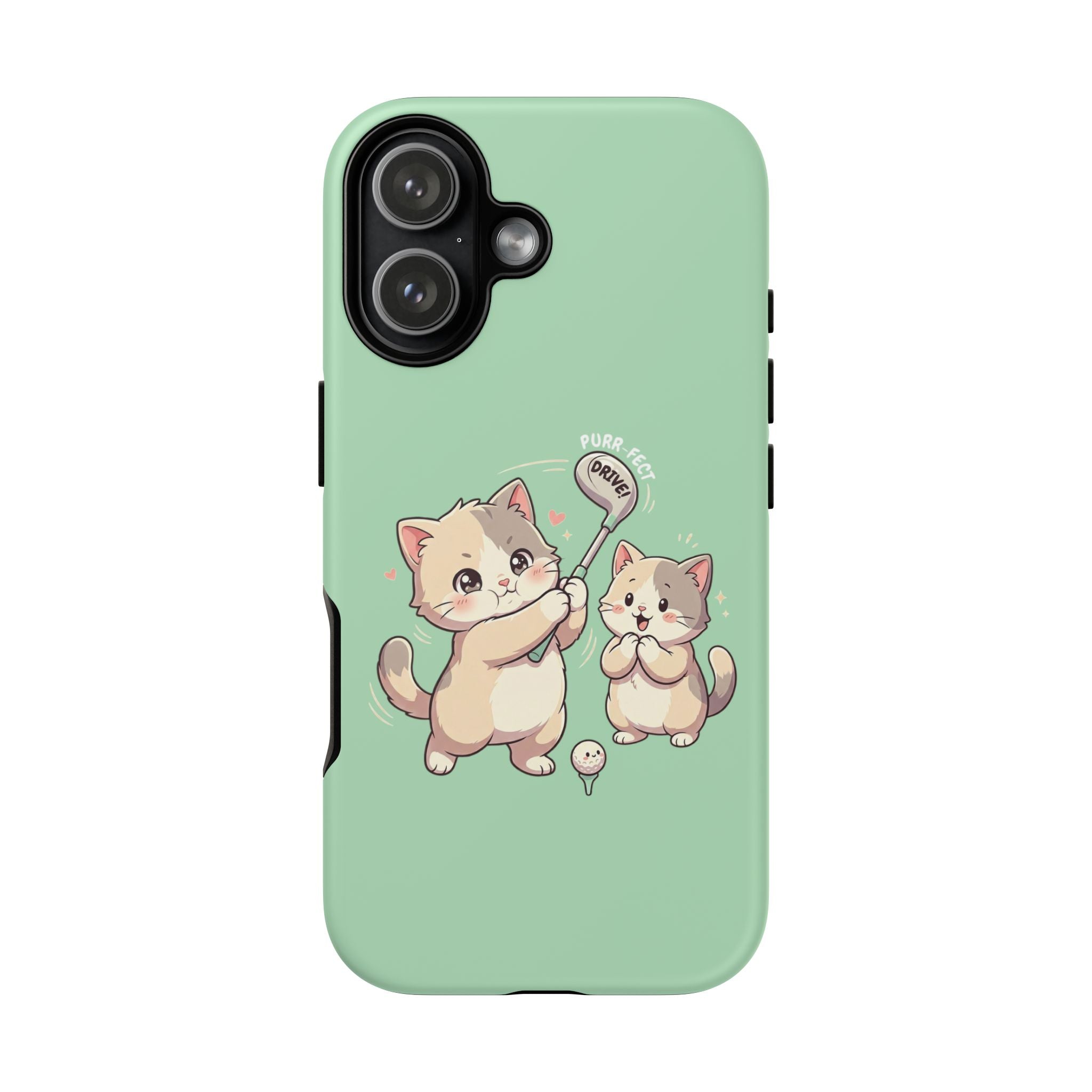 Kawaii Chubby Kittens Golf