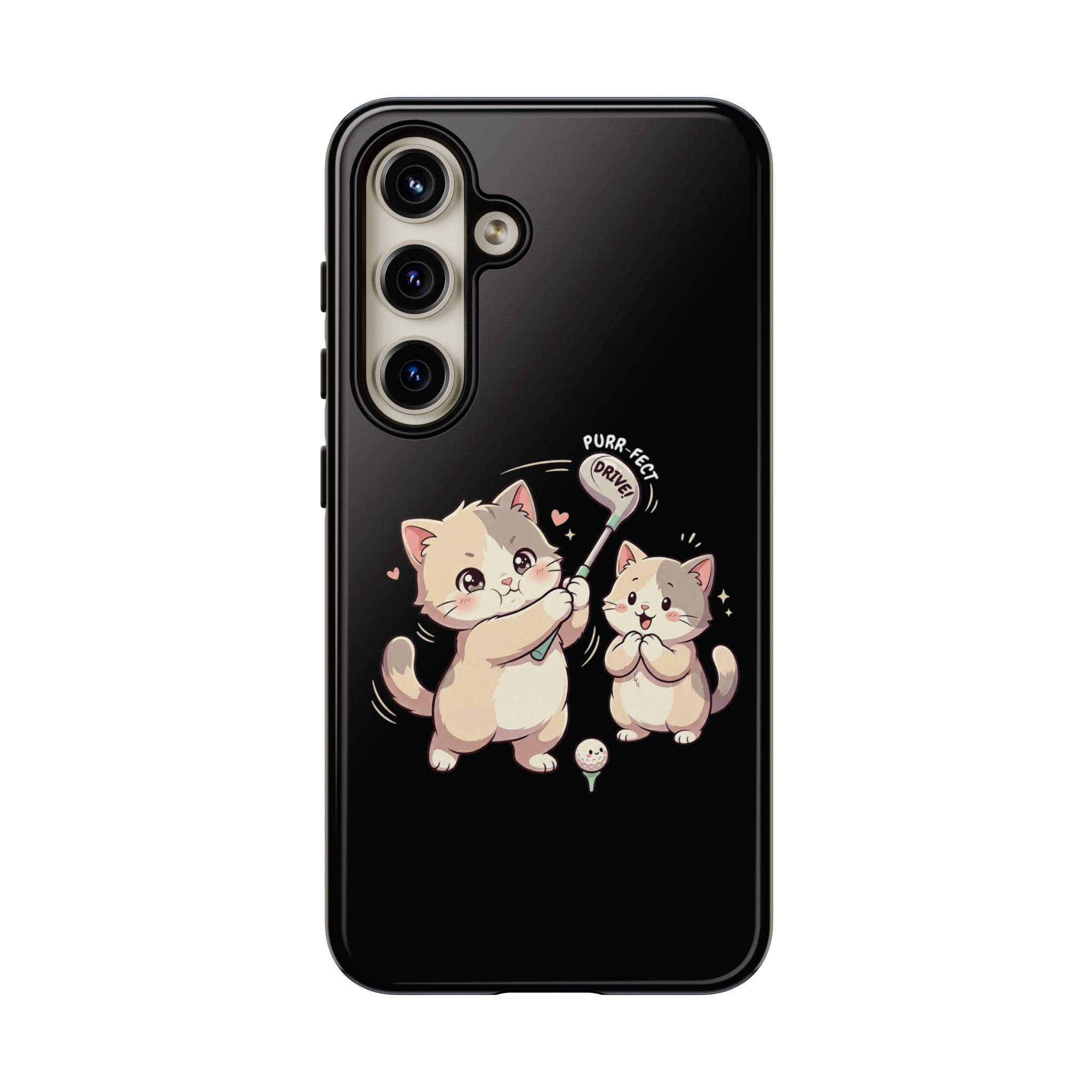 Kawaii Chubby Kittens Golf