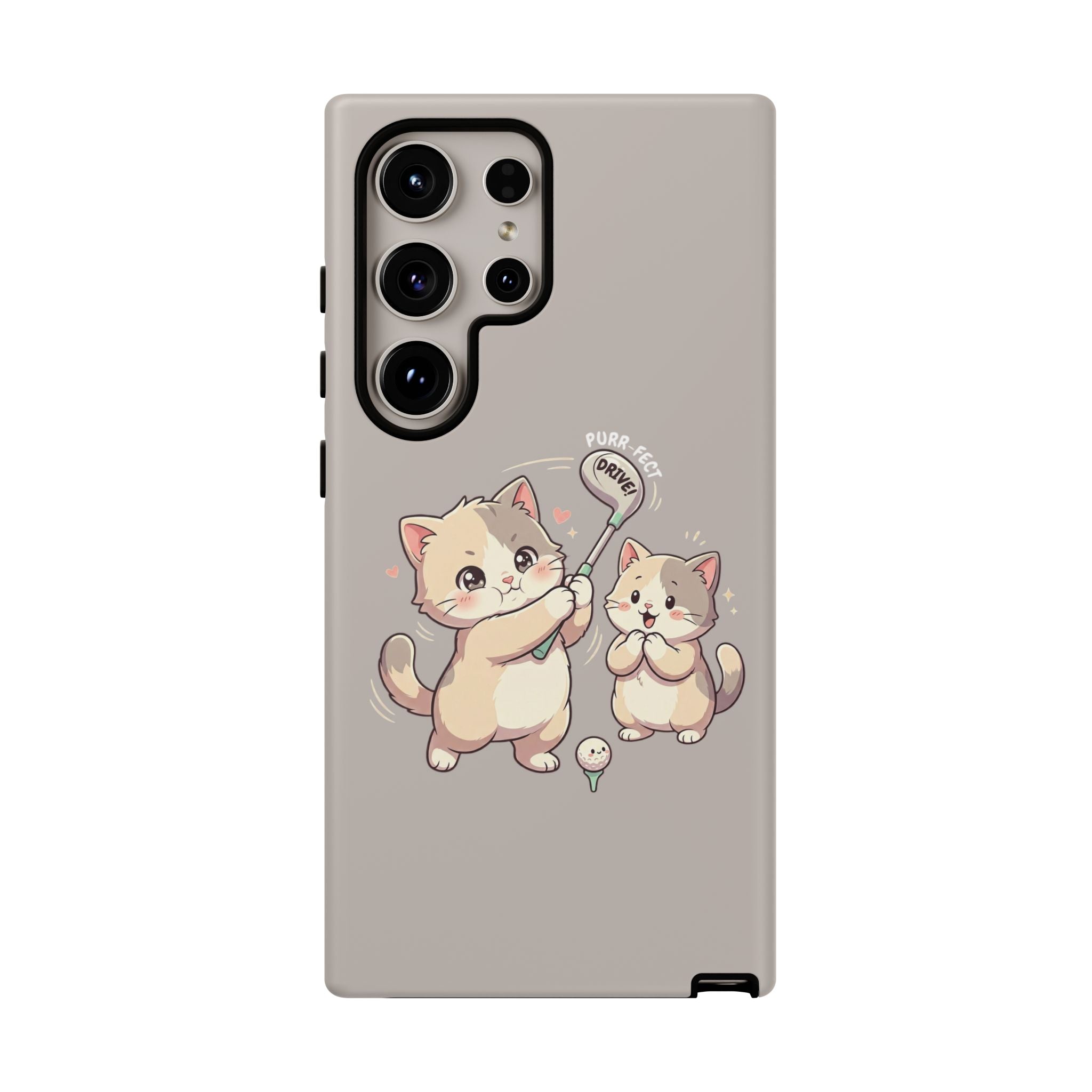 Kawaii Chubby Kittens Golf