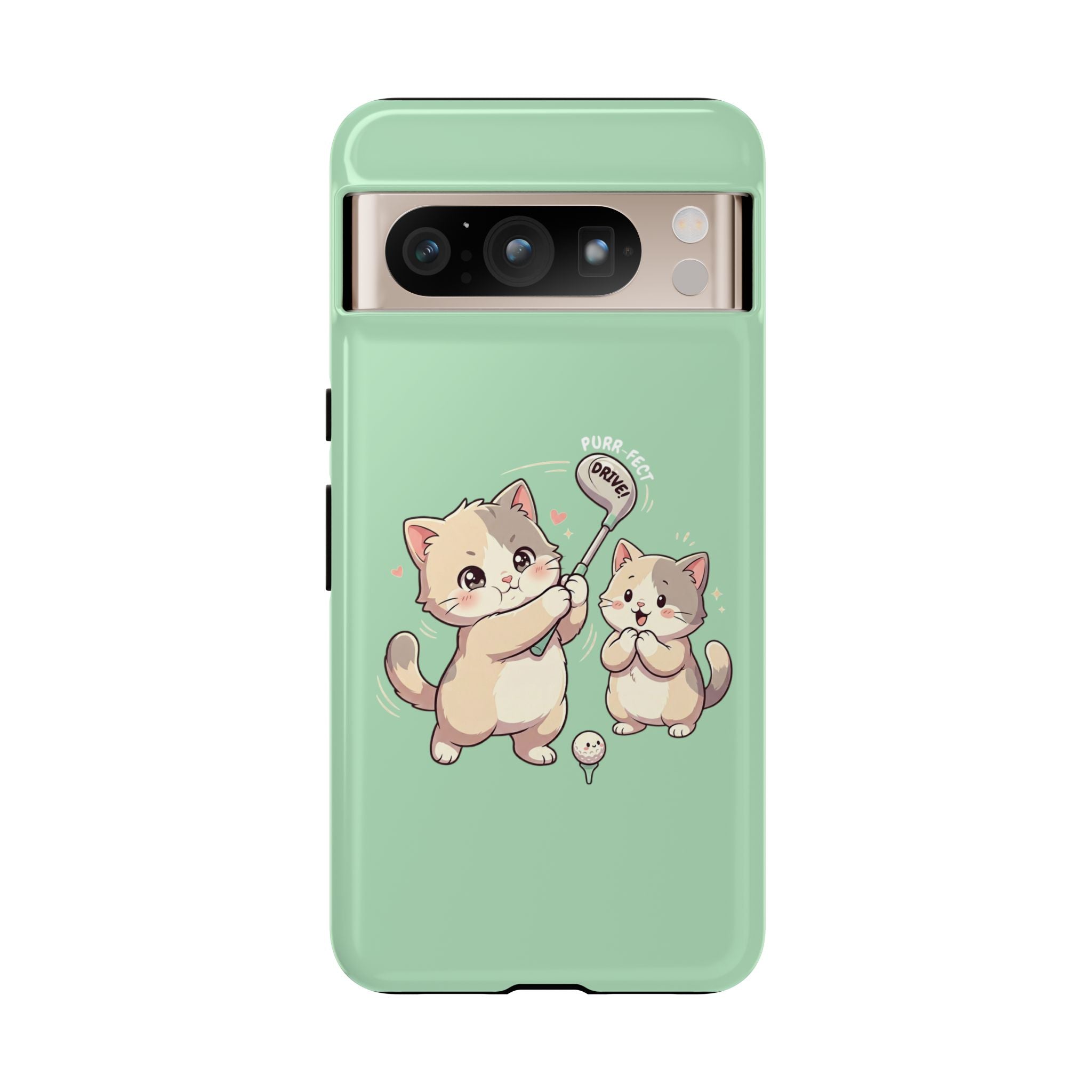 Kawaii Chubby Kittens Golf